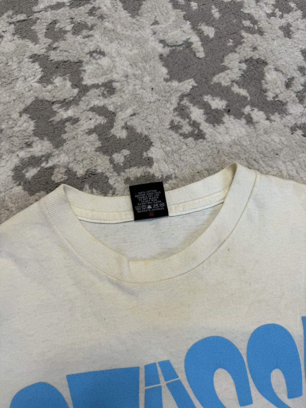 Stussy × Vintage Vintage Stussy Gear World Tribe Skull Tee Size US M / EU 48-50 / 2 - 8 Thumbnail