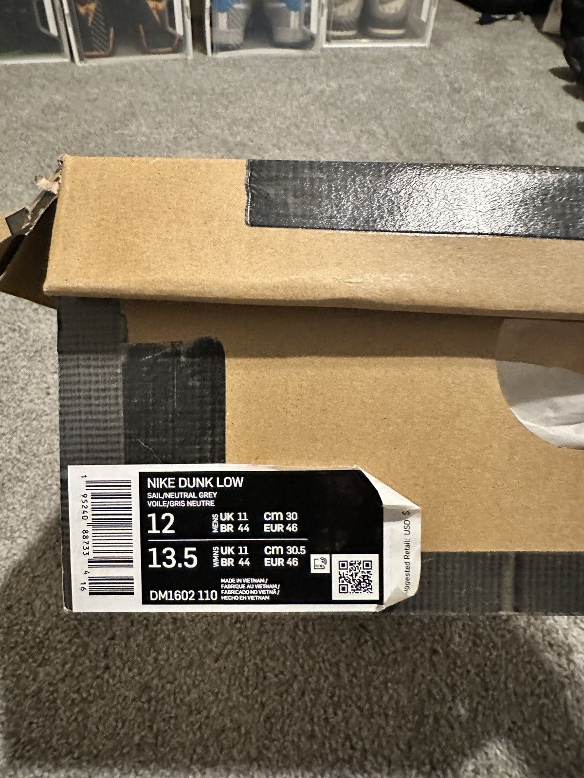 Nike × Off-White Off white x Nike dunk 06/50 size 12 Size US 12 / EU 45 - 8 Thumbnail