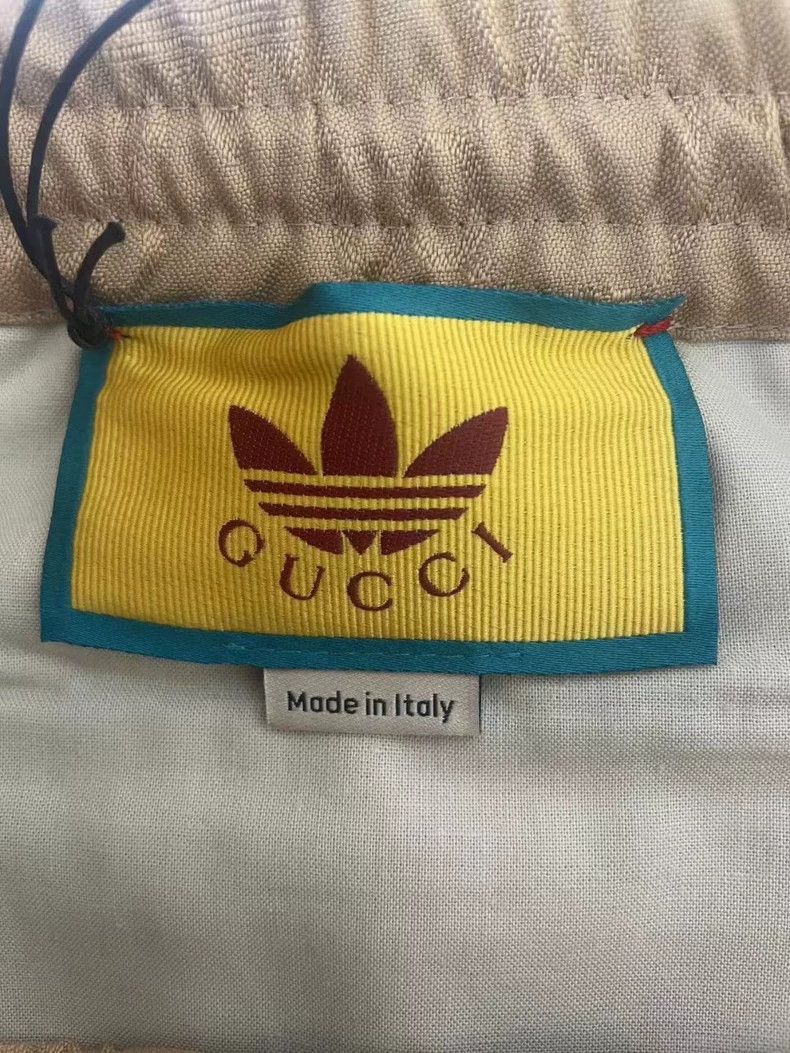 Gucci Gucci Full print logo gold brown men's casual pants 2501-Ne Size US 30 / EU 46 - 3 Thumbnail