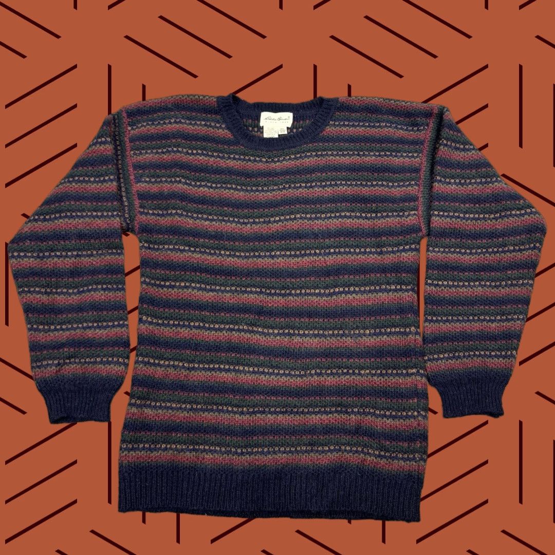Eddie Bauer × Vintage Vintage Eddie Bauer Popcorn Sweater Medium