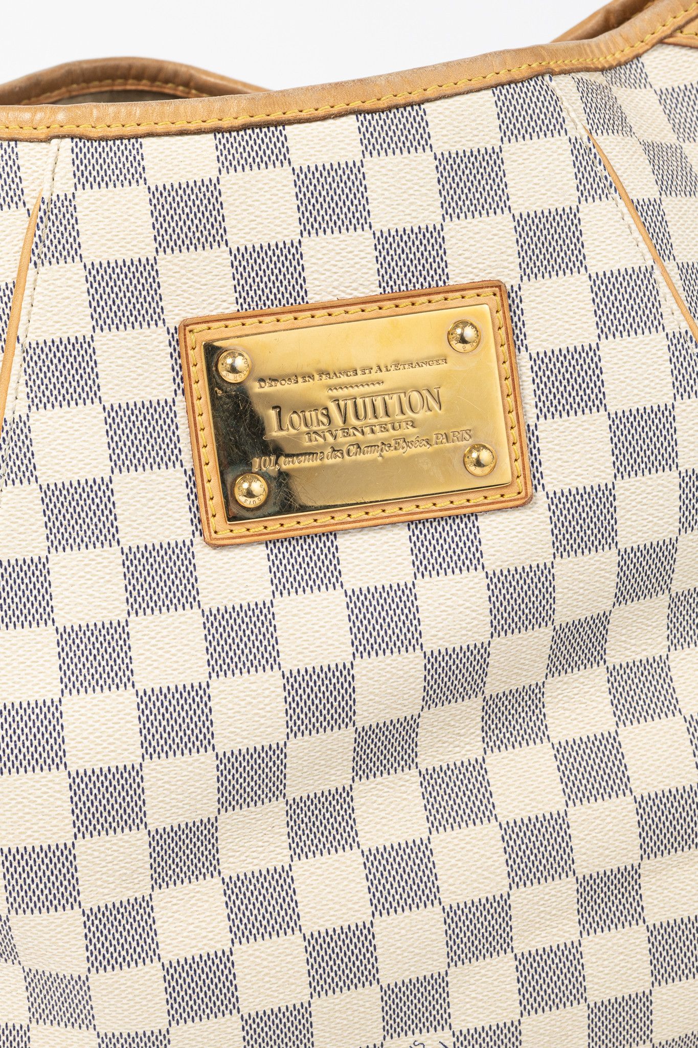Louis Vuitton Louis Vuitton Galleria PM Damier Azur Canvas Hobo Size ONE SIZE - 9 Thumbnail