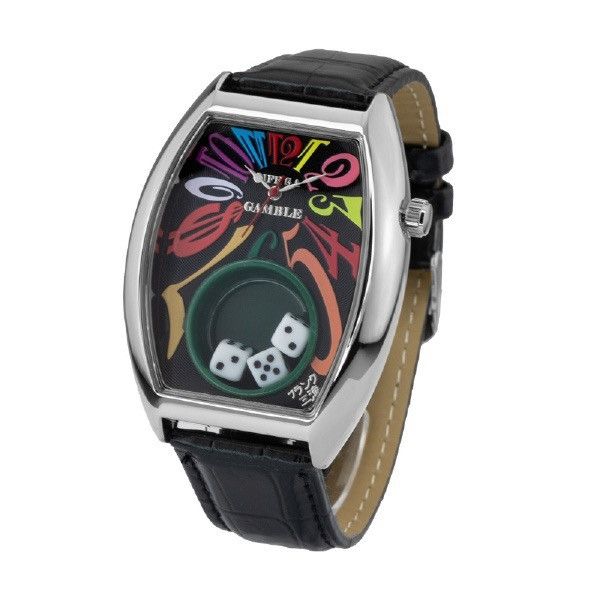 Japanese Brand Frank Miura Life’s a Gamble Watch King Macau Dice Rainbow Size ONE SIZE - 2 Thumbnail