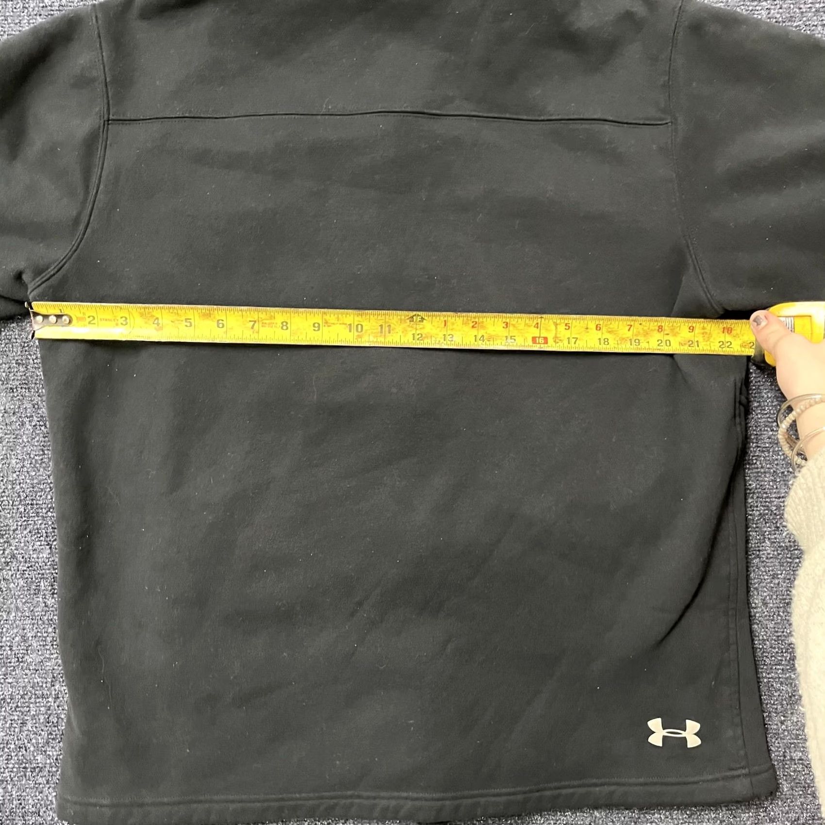 Under Armour Under Armour ColdGear Jacket Mens XL Black Full Zip Softshell Lined Pocketed Size US XL / EU 56 / 4 - 5 Thumbnail