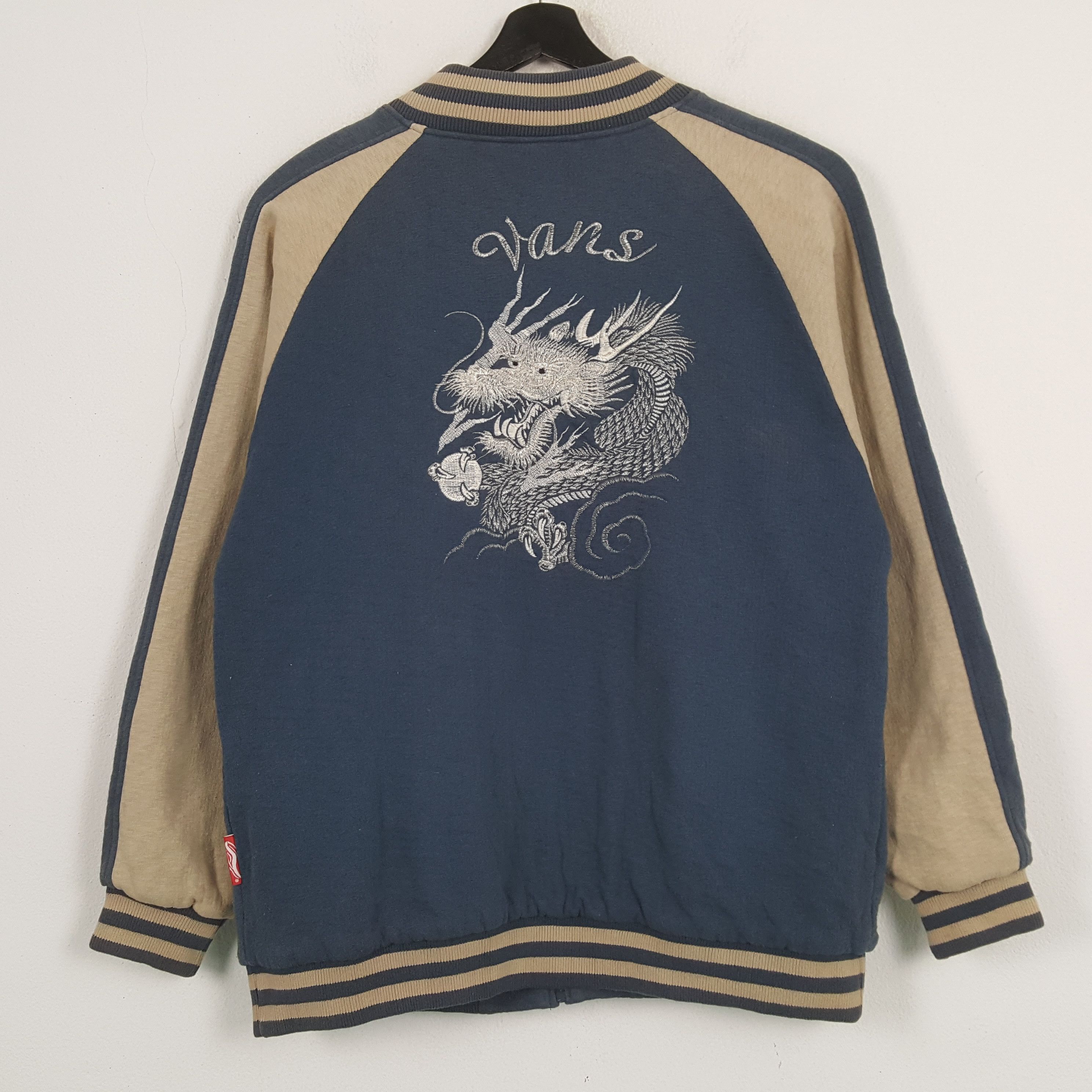 Vans VANS DRAGON Design Sukajan Style Jacket C292N12 Size US L / EU 52-54 / 3 - 1 Thumbnail