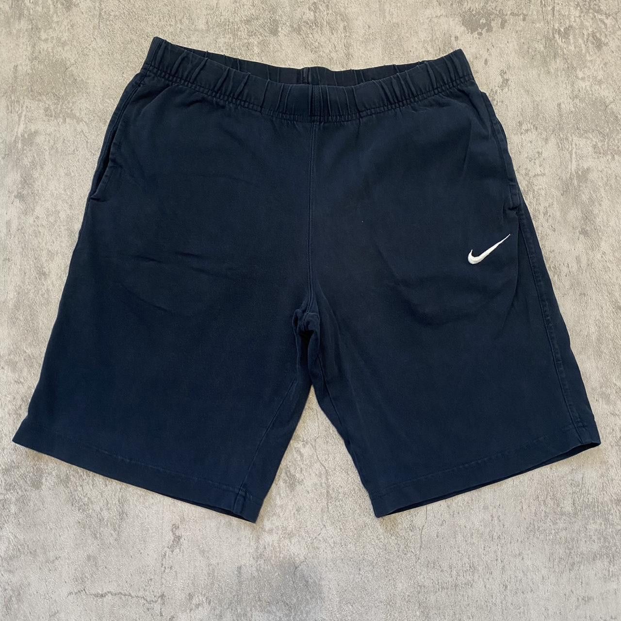 Nike Nike Navy Shorts Rap hip hop Vintage y2k vacation Summer Size US 30 / EU 46 - 1 Thumbnail