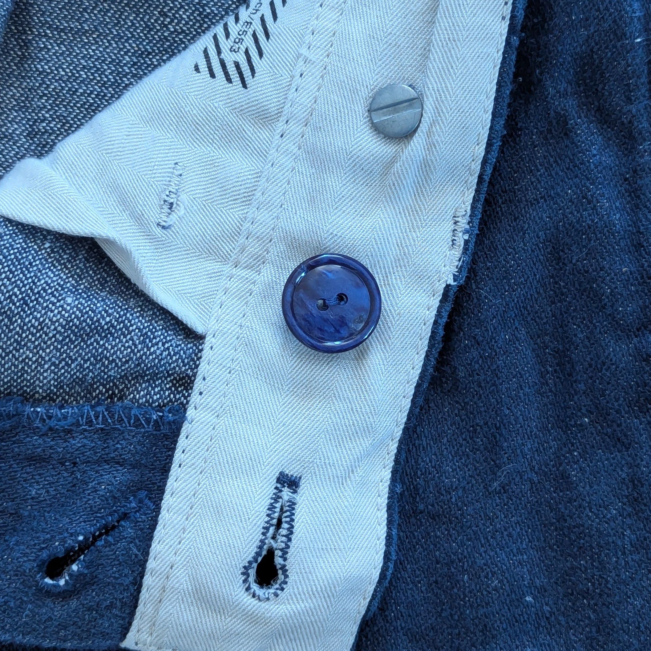 Freitag FREITAG E553 Male Work Pant Linen W33 L32 Japanese Style Size US 33 - 8 Thumbnail