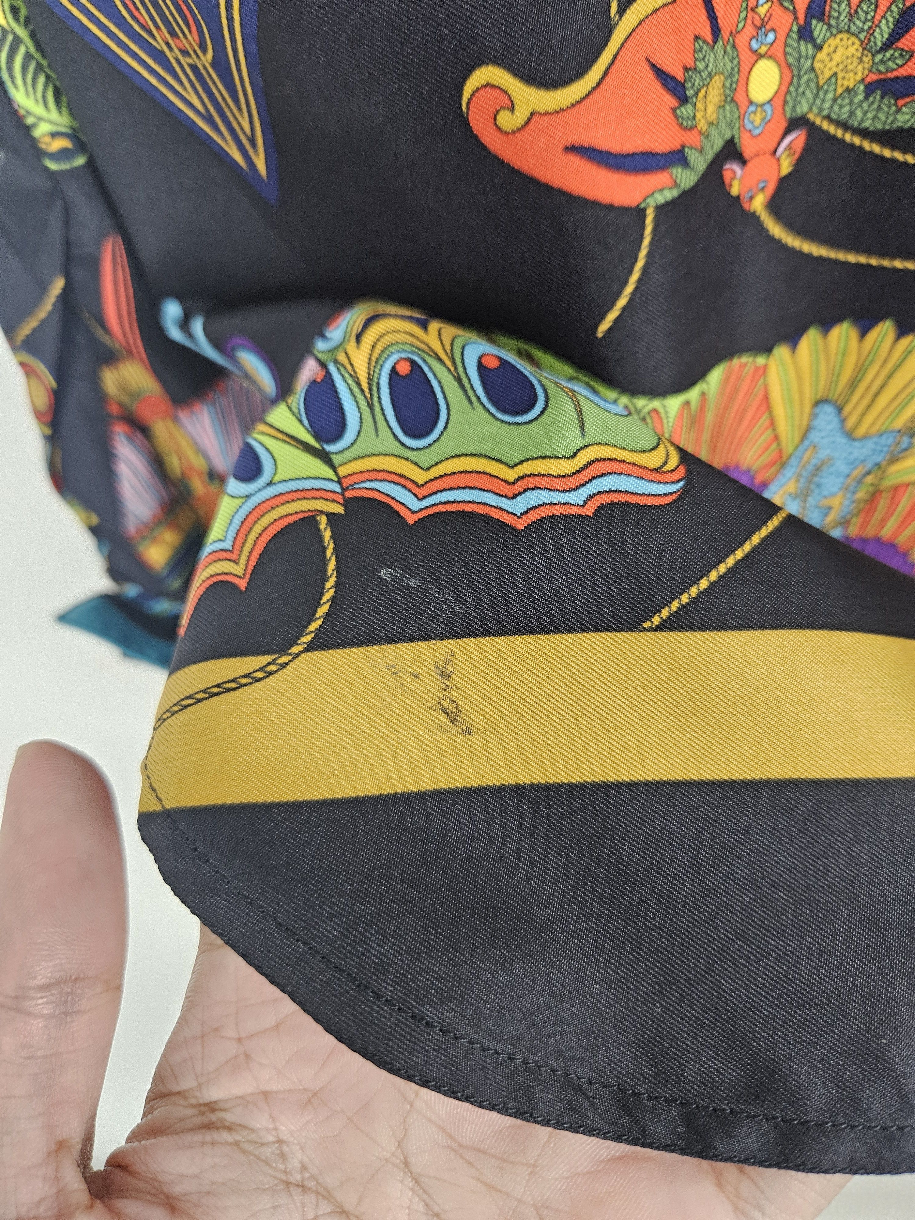 Hermes Hermes Soies Volantes Silk Shirt Size US M / EU 48-50 / 2 - 7 Thumbnail