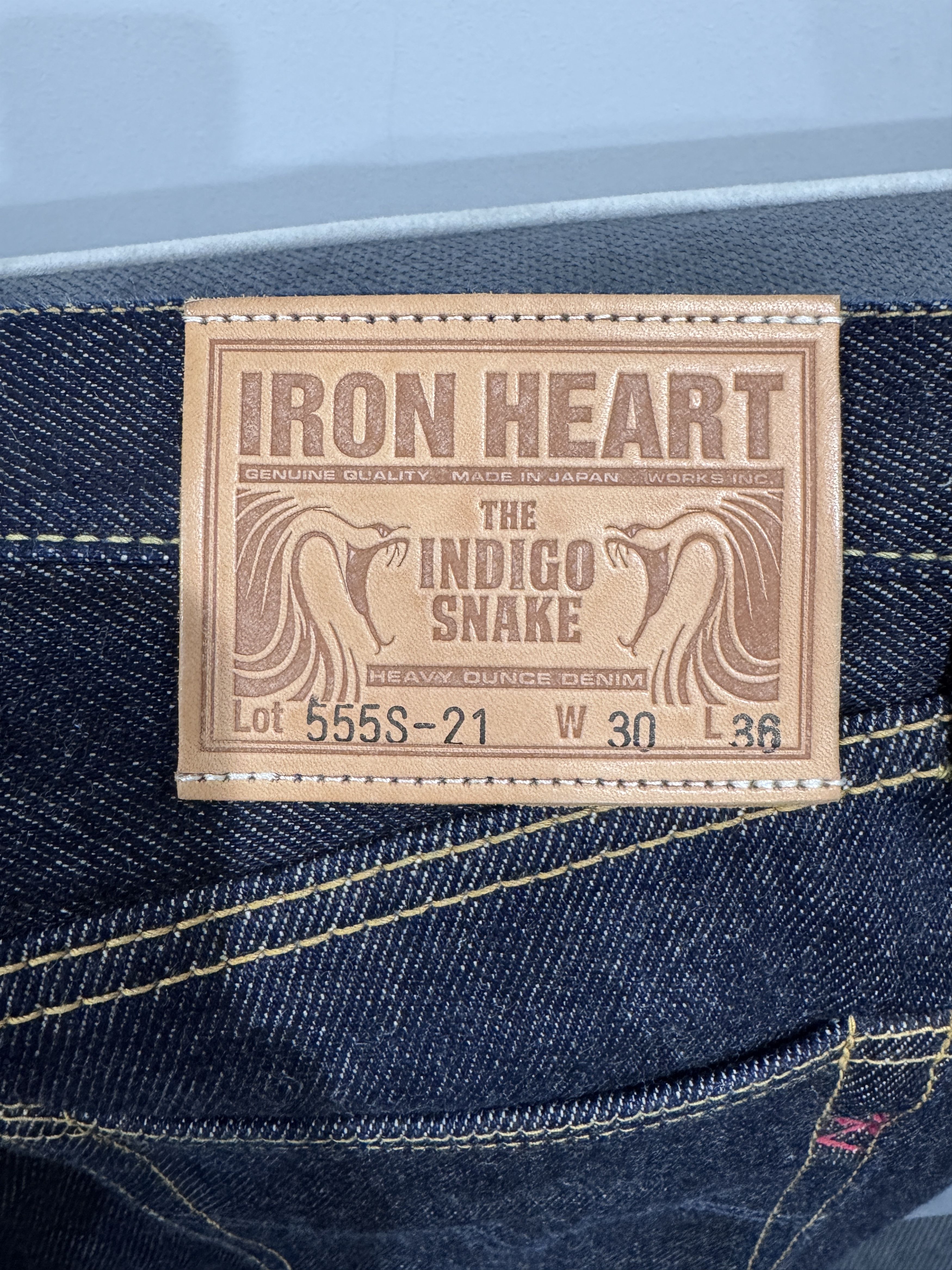 Iron Heart Iron Heart (Free Bee) Lot 634 Denim—21 oz. | Grailed