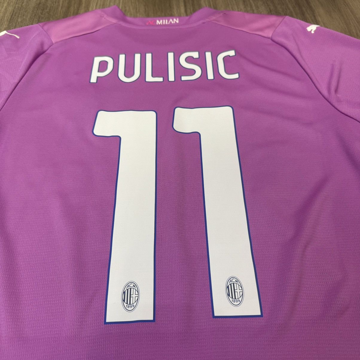 Puma AC Milan 23/24 third away shirt #11 Pulisic Size US S / EU 44-46 / 1 - 5 Thumbnail
