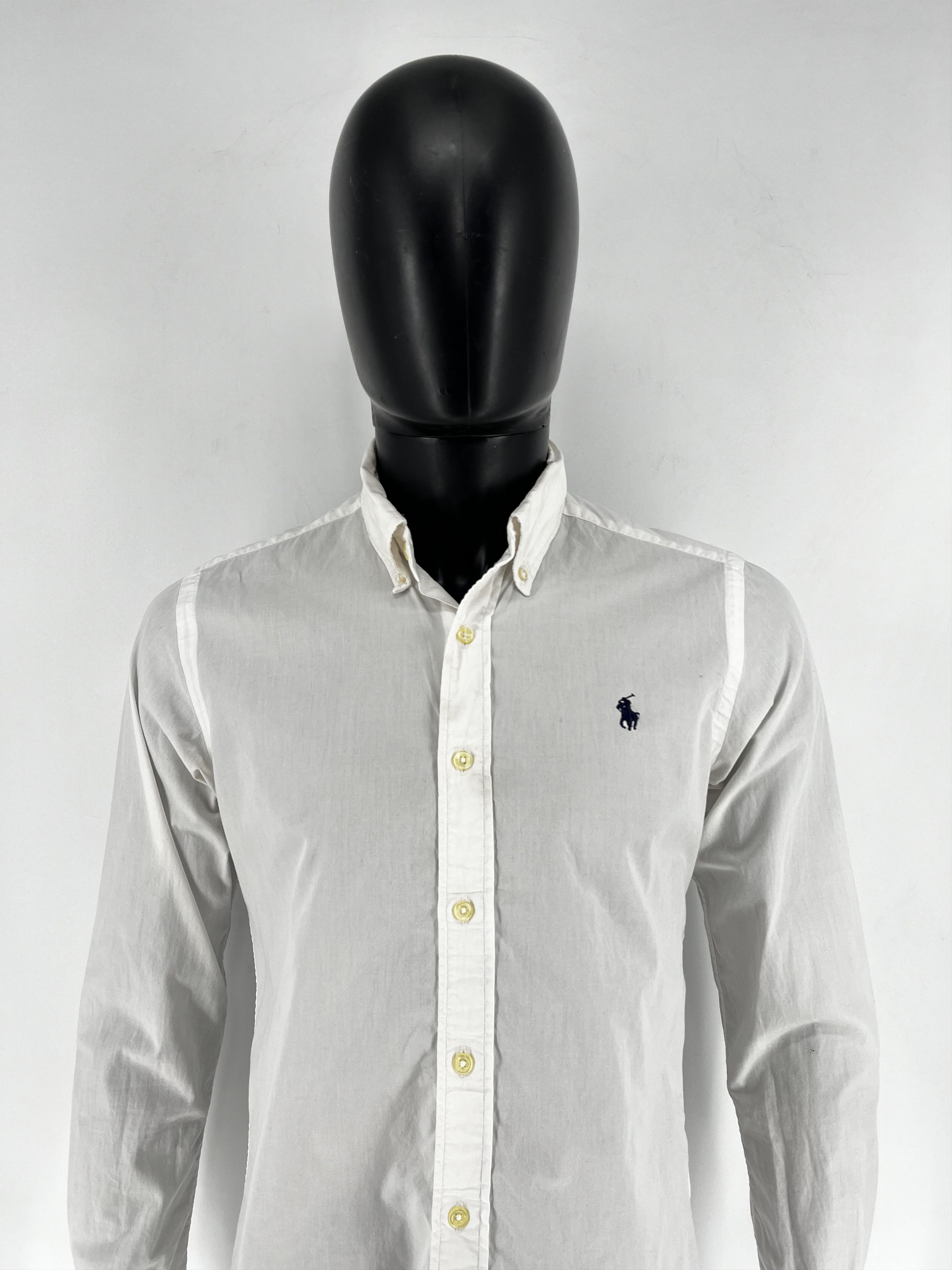 Polo Ralph Lauren × Ralph Lauren Vintage White Shirt Polo Ralph Lauren Size S Rare Size US S / EU 44-46 / 1 - 1 Thumbnail