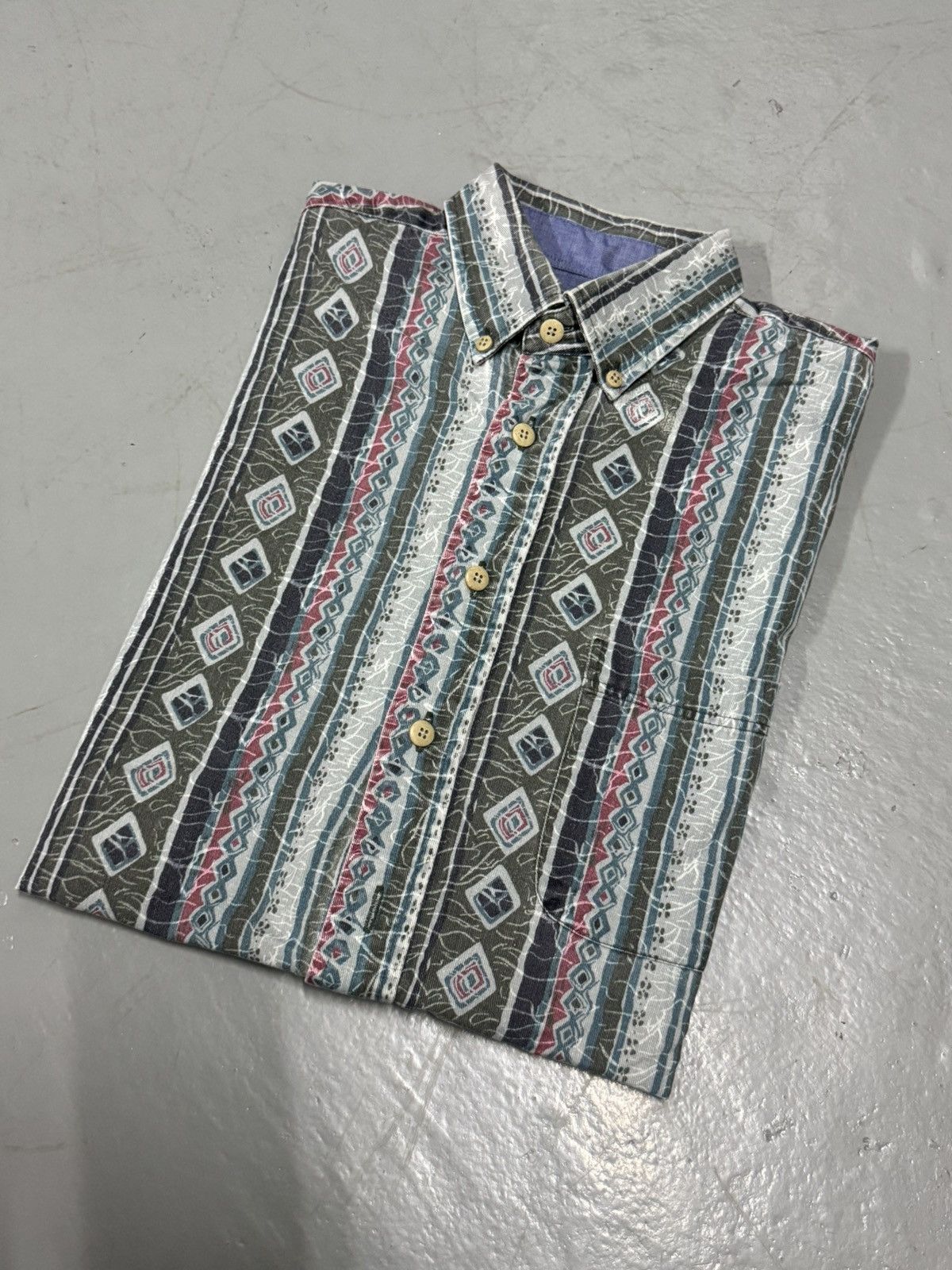 Haggar Navajo design shirt button up Size US M / EU 48-50 / 2 - 6 Thumbnail