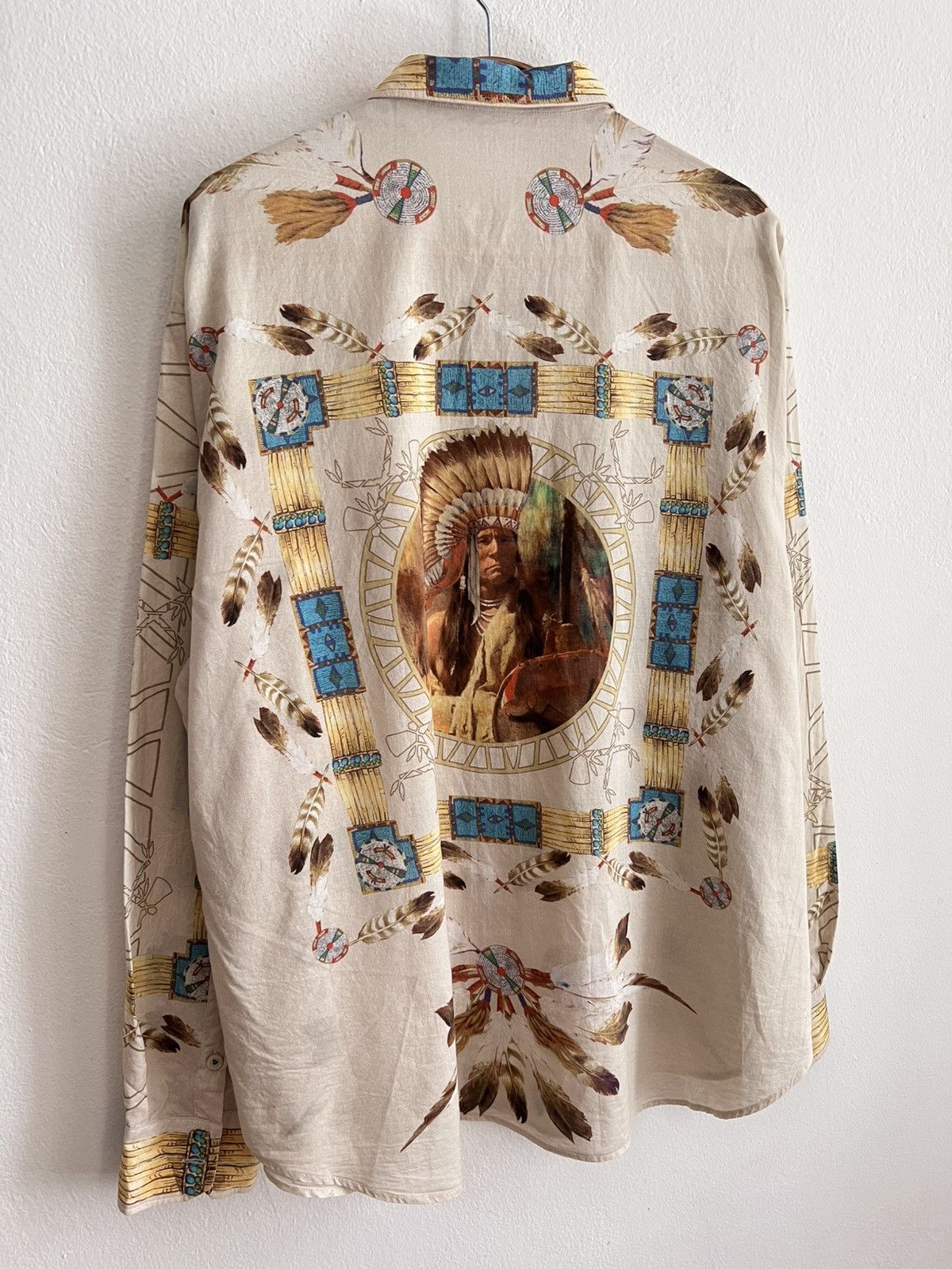 Dolce & Gabbana Dolce & Gabbana native american themed t-shirt Size US L / EU 52-54 / 3 - 4 Thumbnail