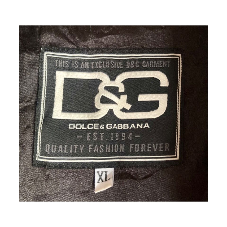 Dolce & Gabbana Vintage Dolce & Gabbana Faux Zebra Leather Cropped Jacket Size XL / US 12-14 / IT 48-50 - 4 Thumbnail