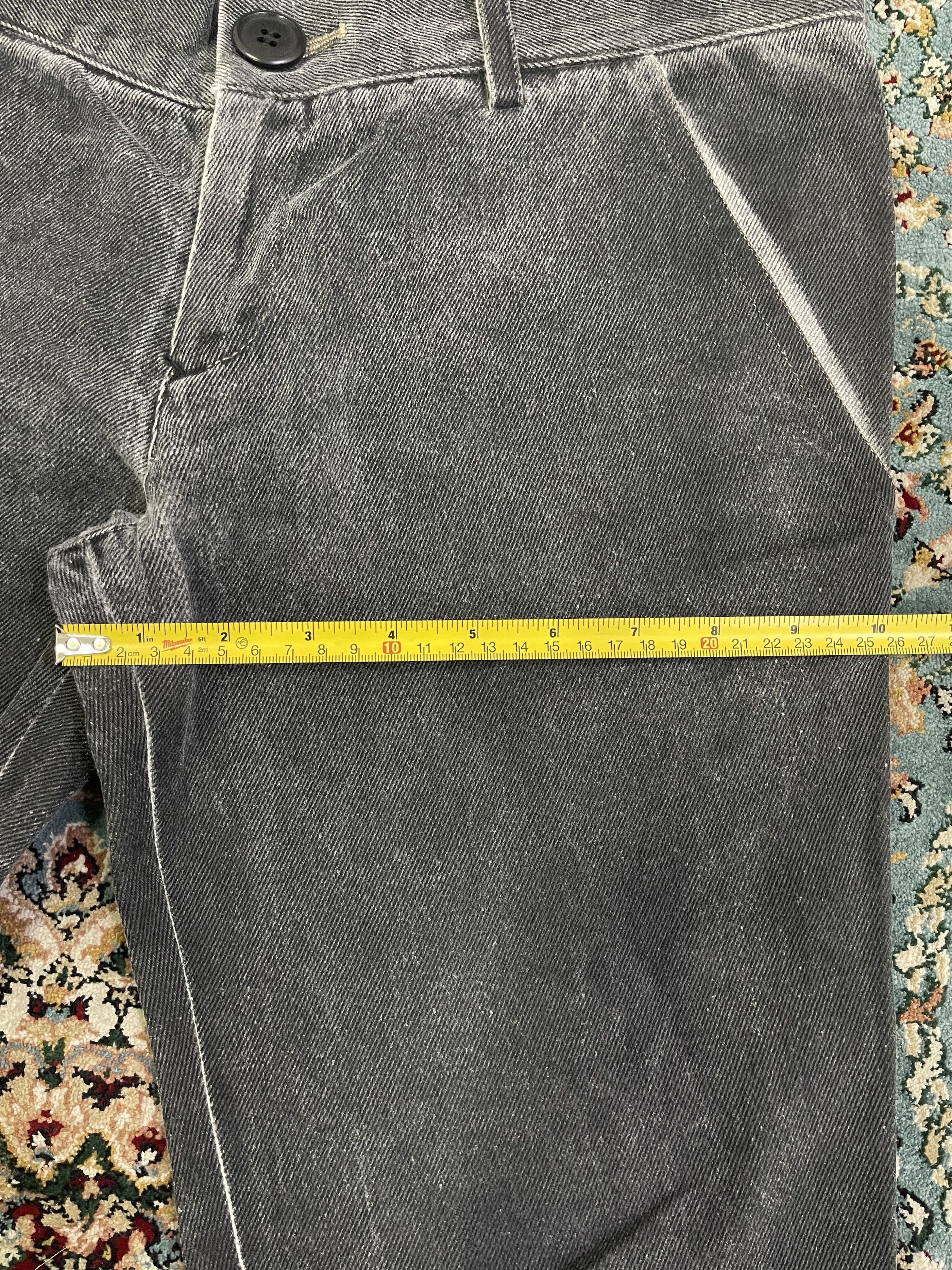 Limi Feu Yohji Yamamoto limi feu Sulfur Denim Size 32" / US 10 / IT 46 - 7 Thumbnail
