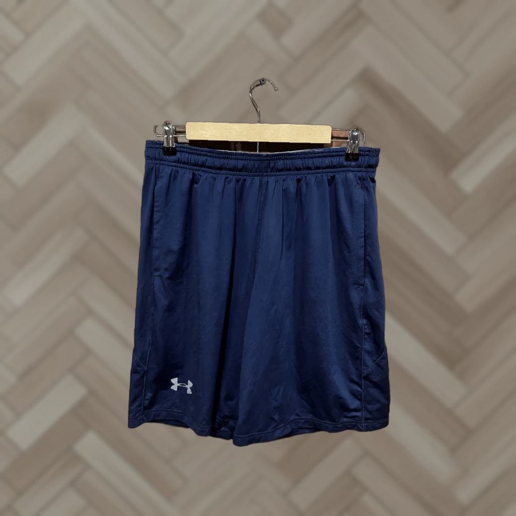 Under Armour Under Armour Shirt Men Blue Large Athletic Basketball Shirt L Mens Size US L / EU 52-54 / 3 - 1 Thumbnail