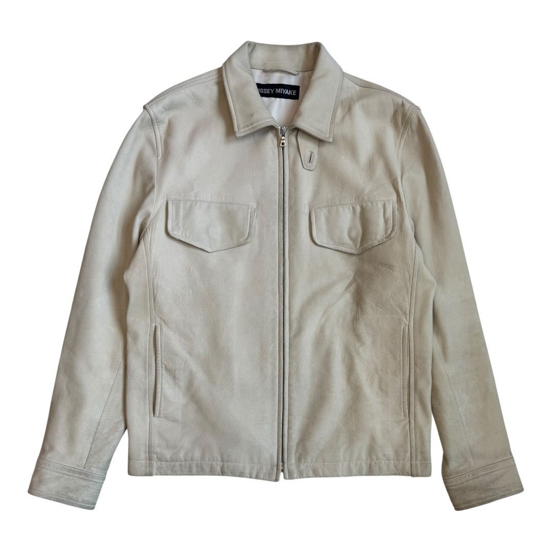 Issey Miyake Issey Miyake Men Spring 2007 Lambskin Jacket Size US M / EU 48-50 / 2 - 1 Thumbnail