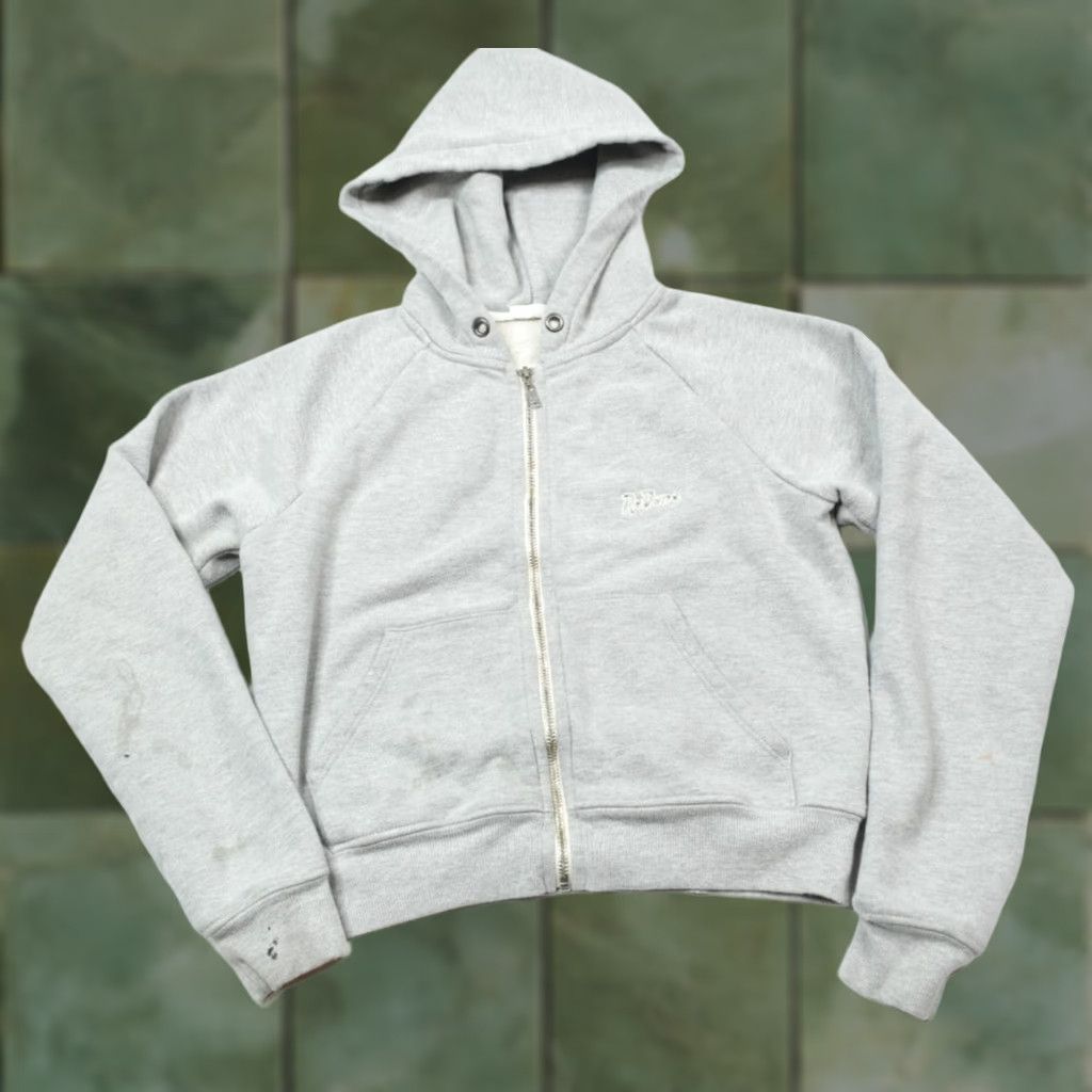 RE/DONE RE/Done Hoodie Sweater Gray Long Sleeve Full Zip Womens XS Size XS / US 0-2 / IT 36-38 - 1 Thumbnail