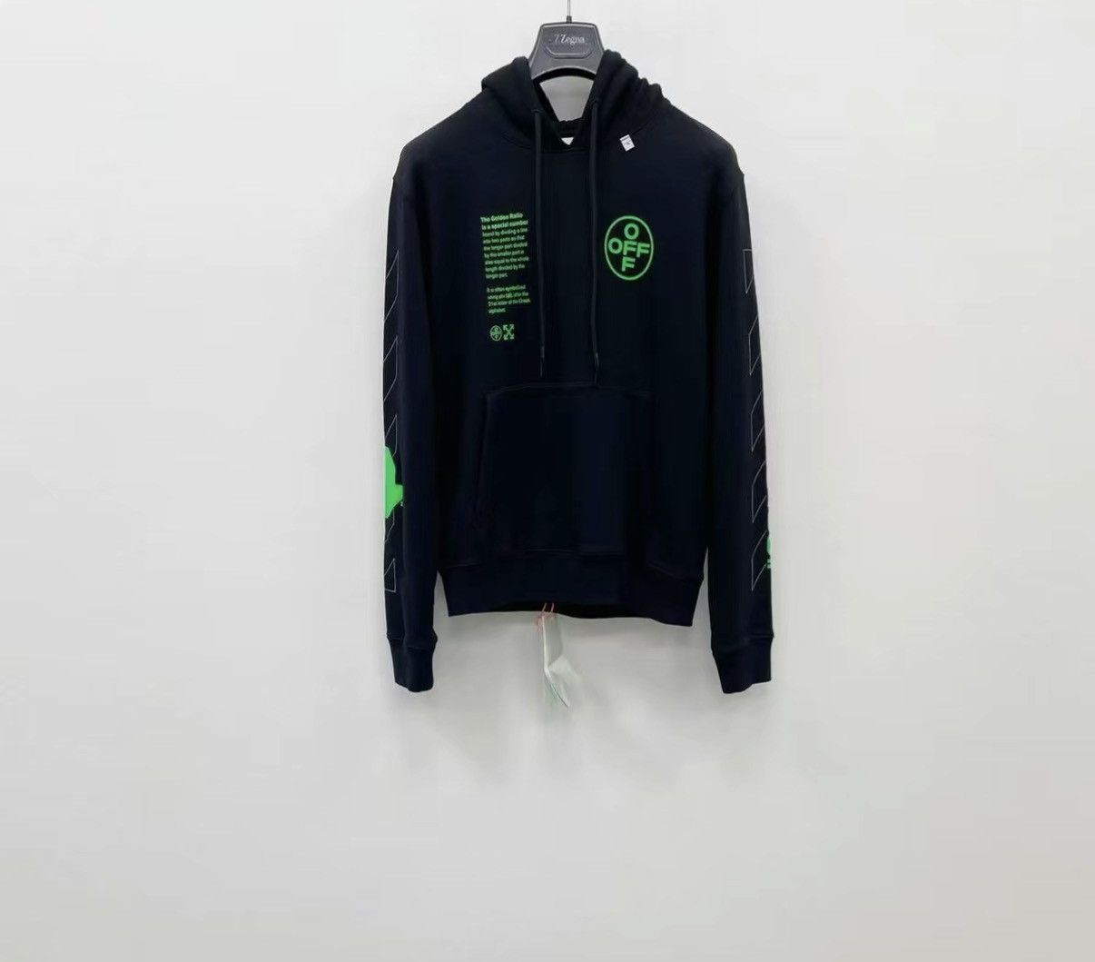 Off-White OFF-WHITE 100% Cotton Hooded Sweatshirt J30 Size US M / EU 48-50 / 2 - 4 Thumbnail