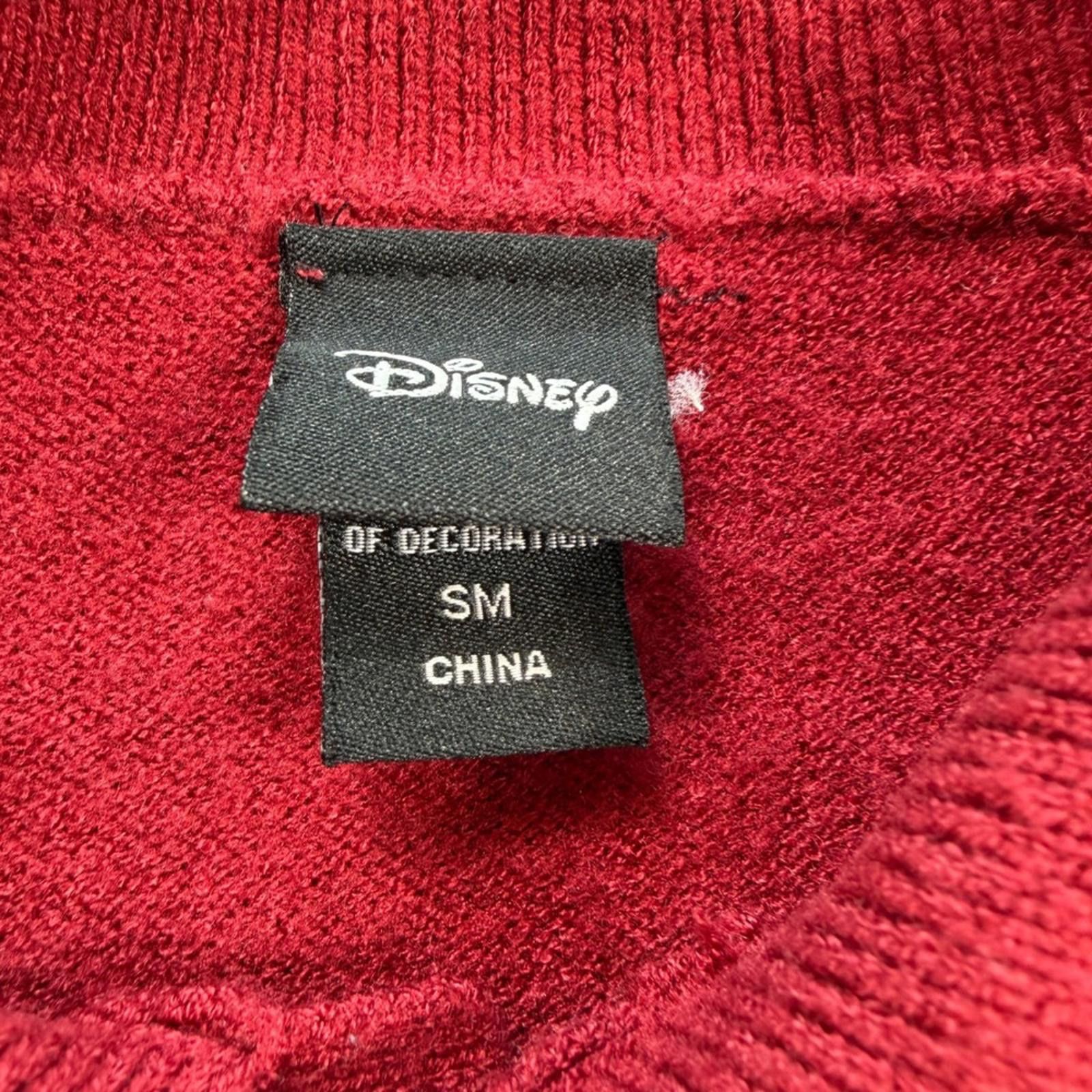 Disney Disney Winnie The Pooh Varsity Knit Sweater Red Patch Size US S / EU 44-46 / 1 - 5 Thumbnail
