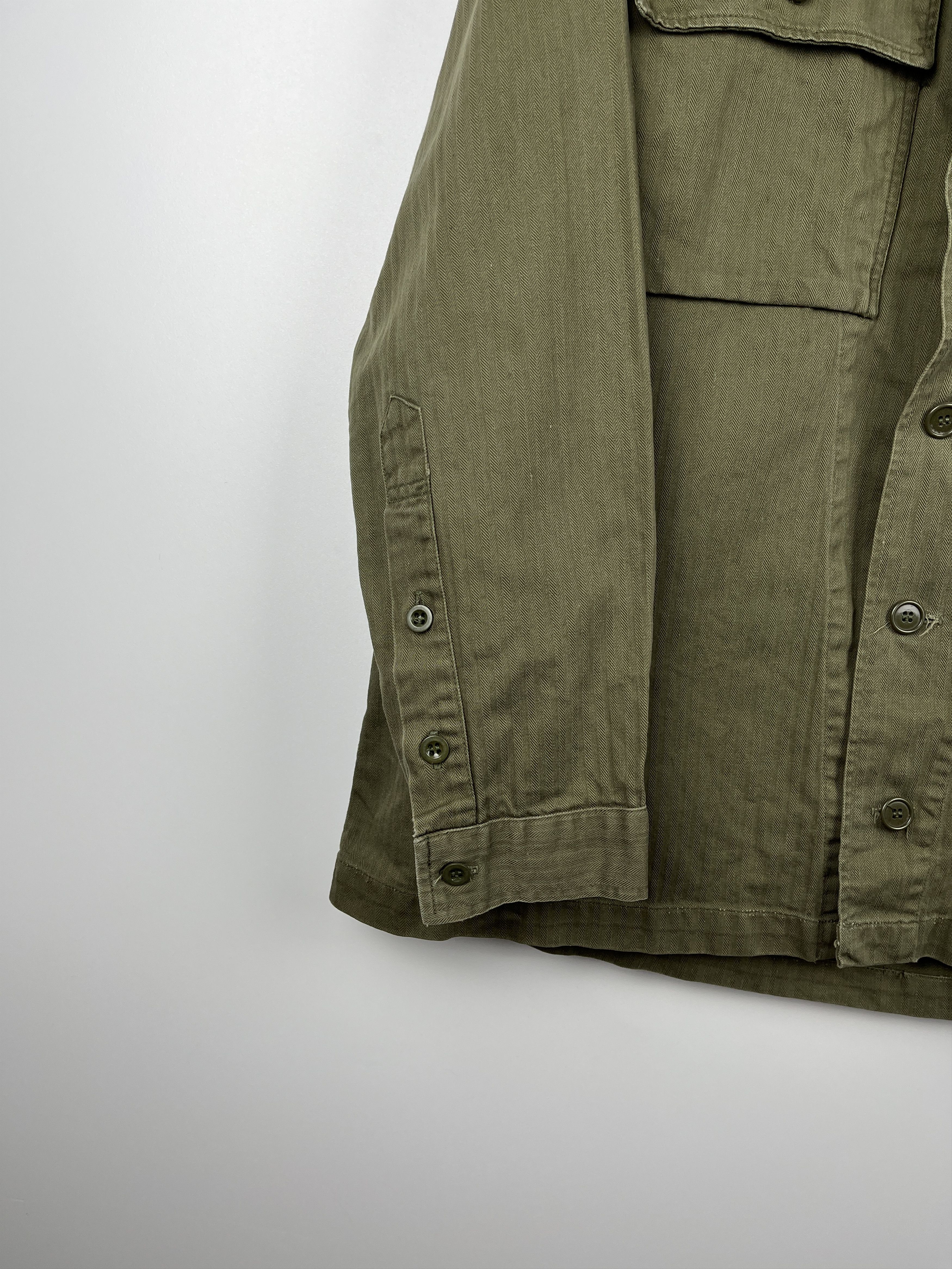 Le Laboureur 70s Vintage Neirynck-Confectie Lendelede Army Field Jacket Size US M / EU 48-50 / 2 - 12 Thumbnail