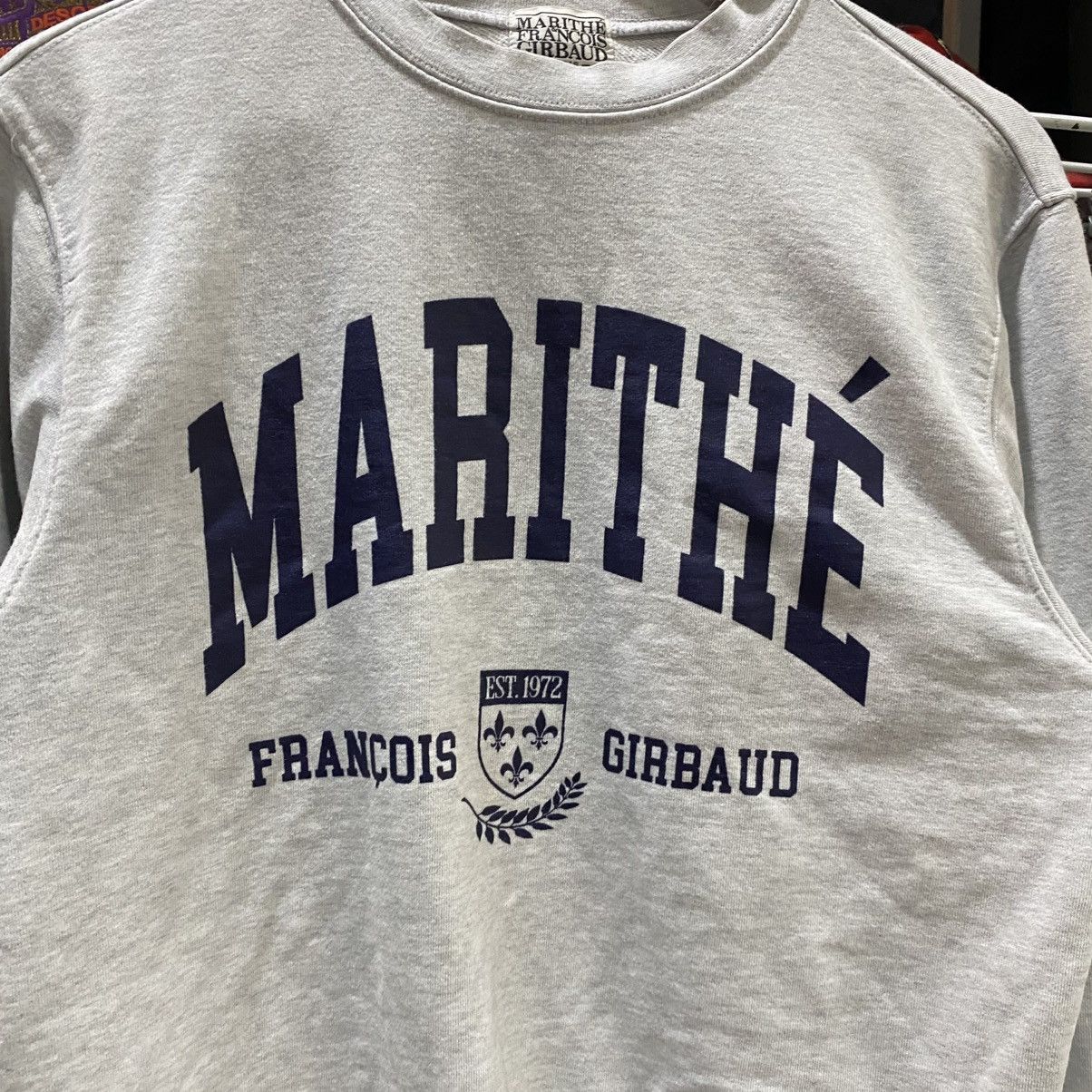 Marithe + Francois Girbaud MFG Girbaud Sweatshirt Crewneck Size US S / EU 44-46 / 1 - 5 Thumbnail