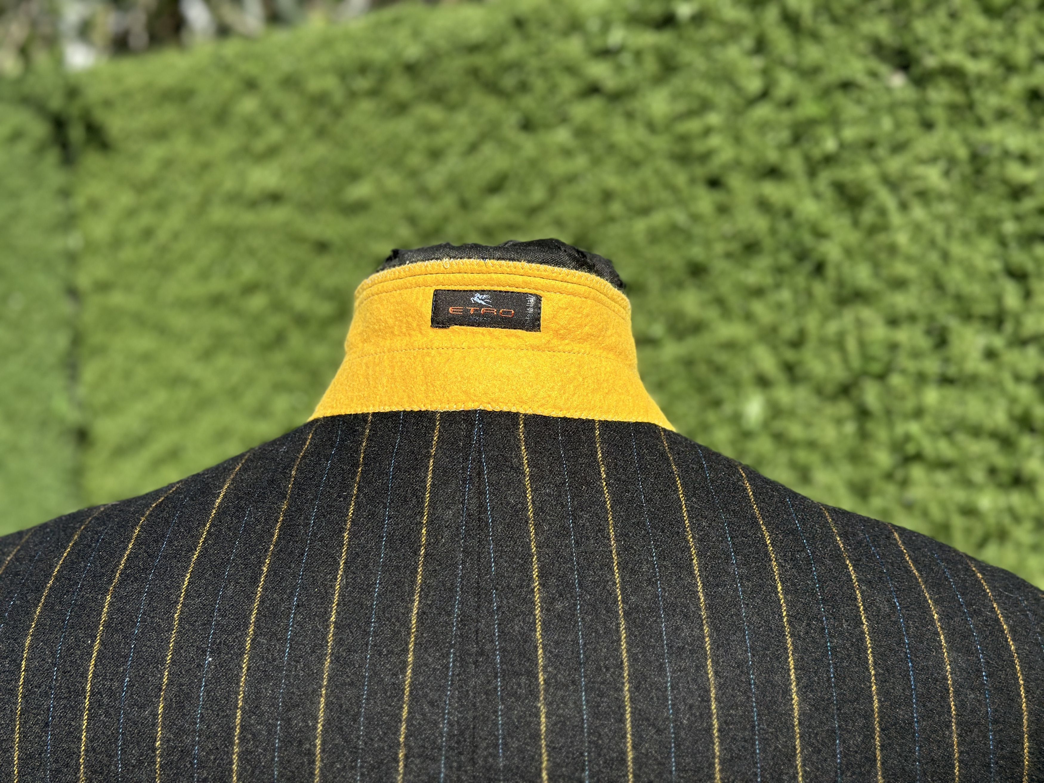 Etro Etro Milano Striped Wool Sport Coat Pocket Jacket 48 IT Size 48R - 9 Thumbnail