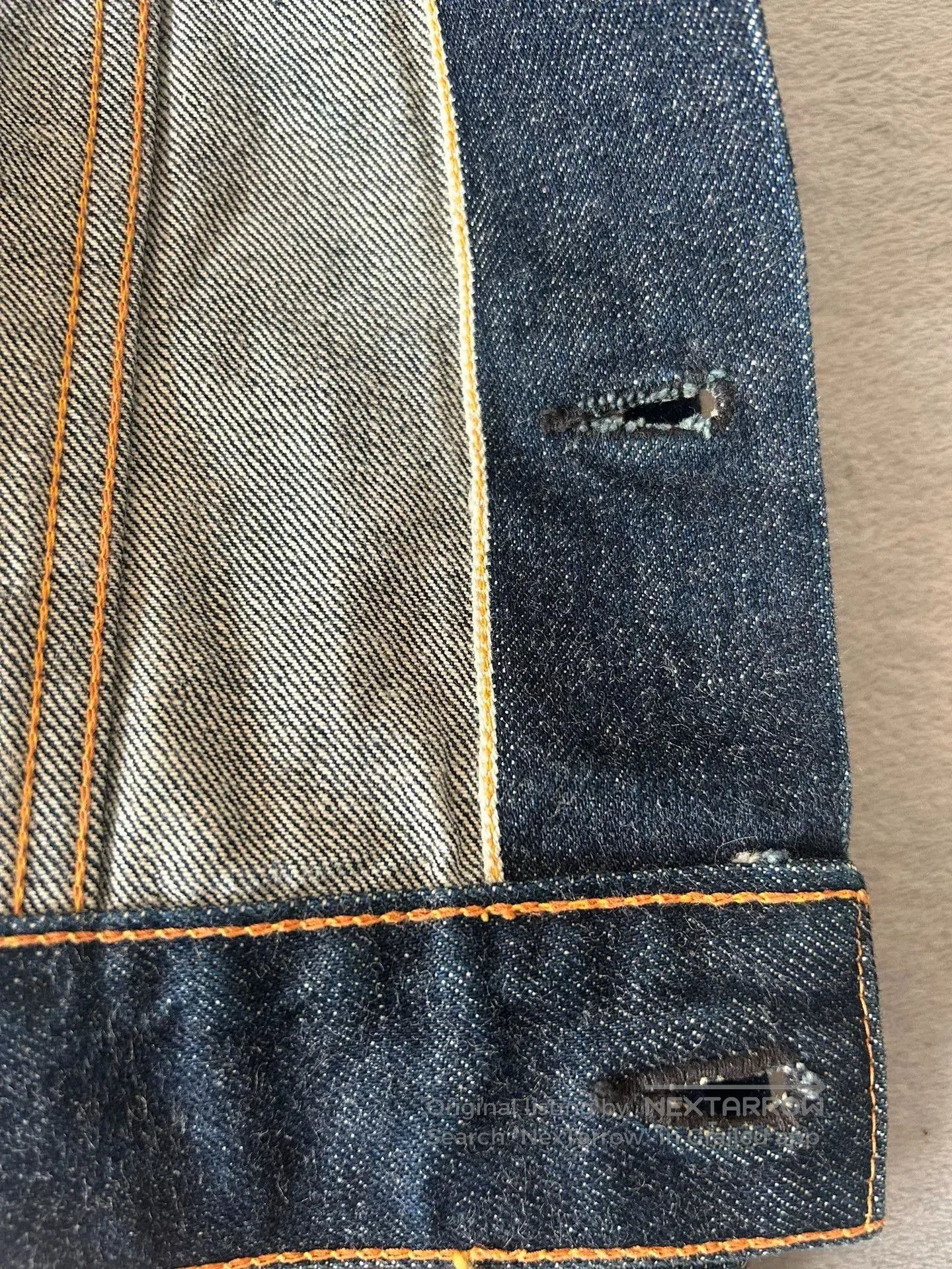 Evisu evisu vintage denim jacket with yellow ears. Size US M / EU 48-50 / 2 - 6 Thumbnail
