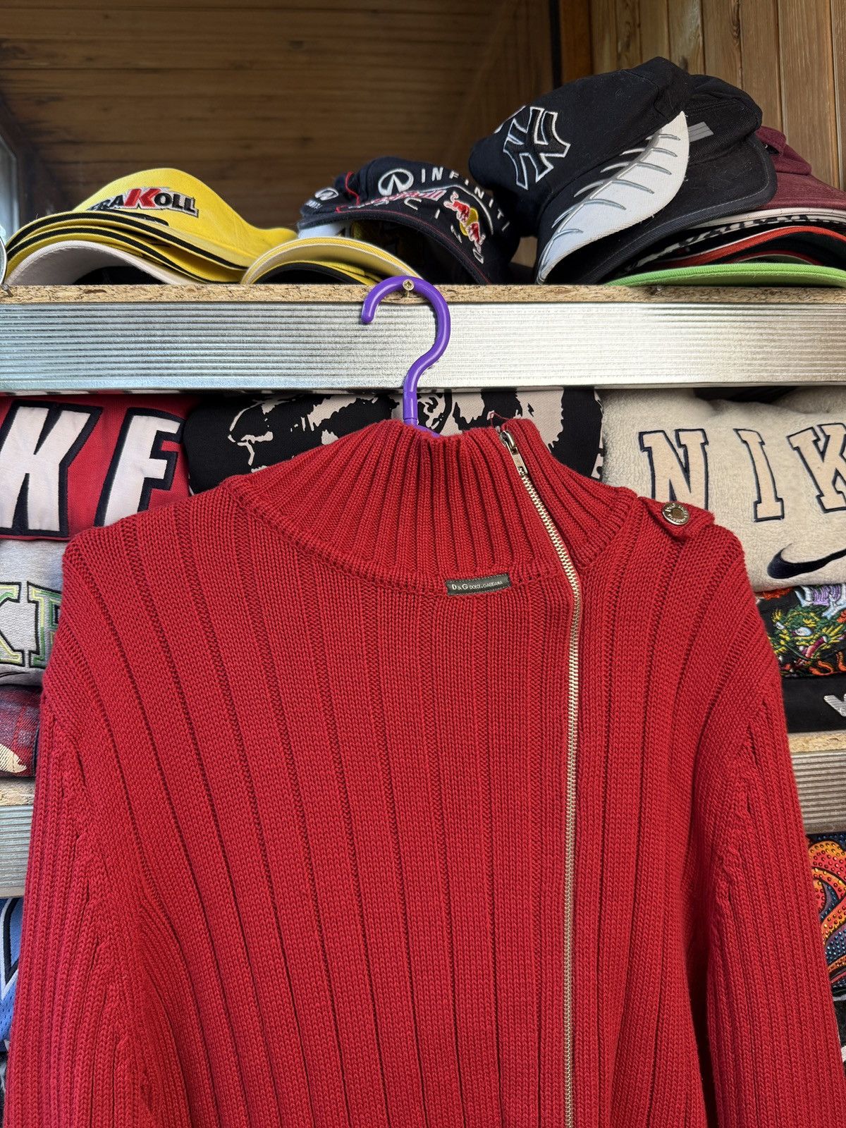 Dolce & Gabbana × Vintage Vintage Dolce & Gabbana Sweater Muhammad Ali Full Zip Size US XL / EU 56 / 4 - 5 Thumbnail