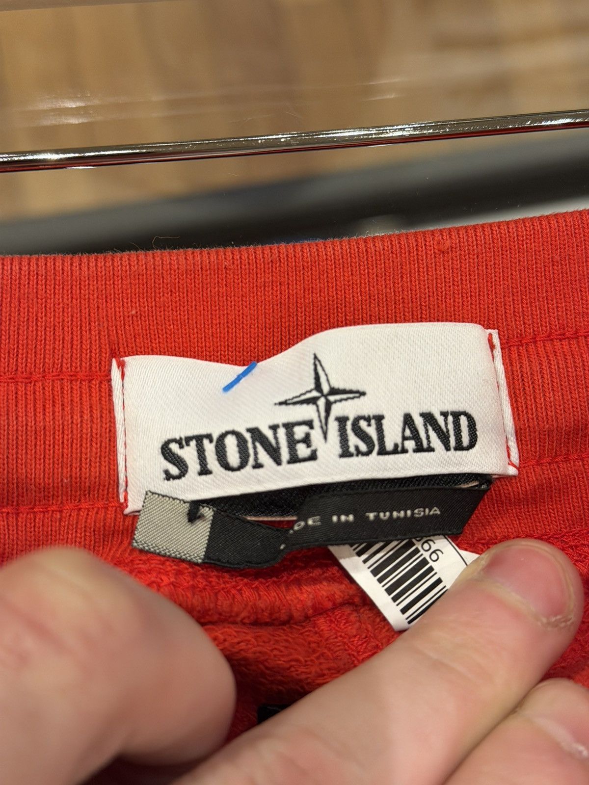 Stone Island Stone Island Sweat Shorts - Red Size US 34 / EU 50 - 4 Thumbnail
