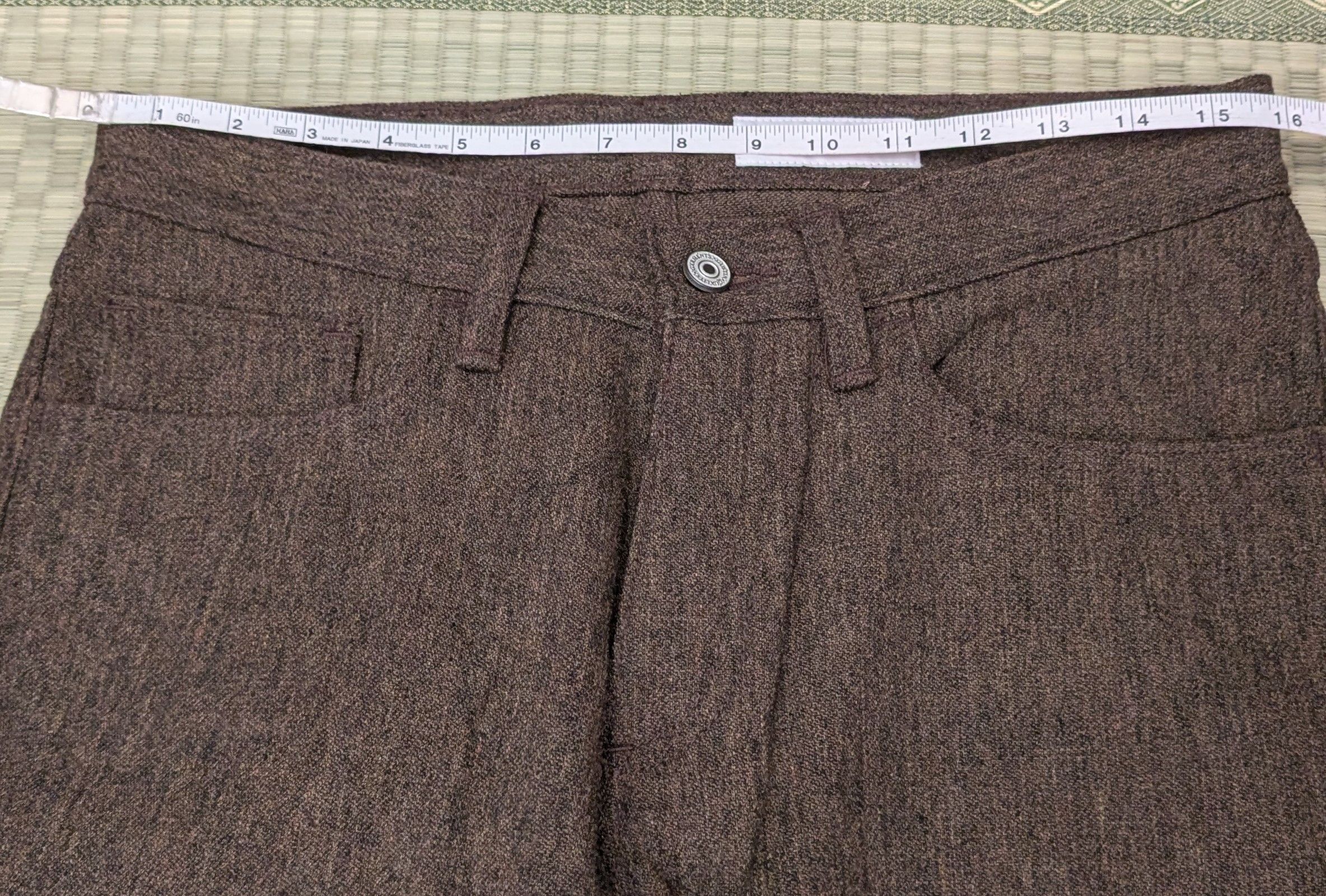 Gustin LNWOT Gustin #148 Military Wool Serge Pants Slim Fit Size US 33 - 8 Thumbnail