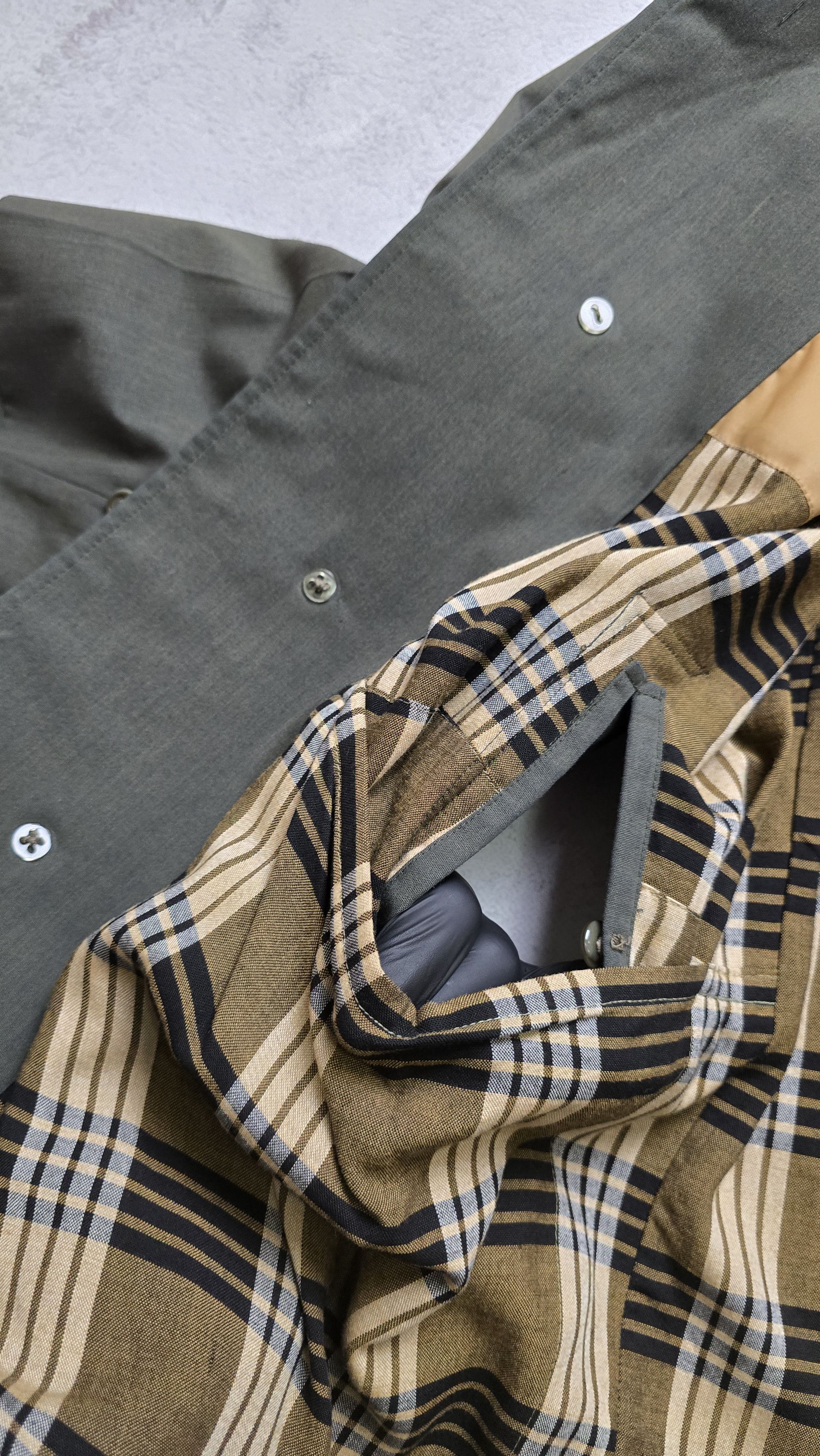 Burberry Vintage Burberrys Mac Coat Men’s 42R L Olive Green Balmacaan Size US L / EU 52-54 / 3 - 18 Thumbnail