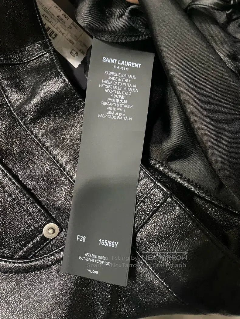 Saint Laurent Paris #REF! Size 33" - 6 Thumbnail