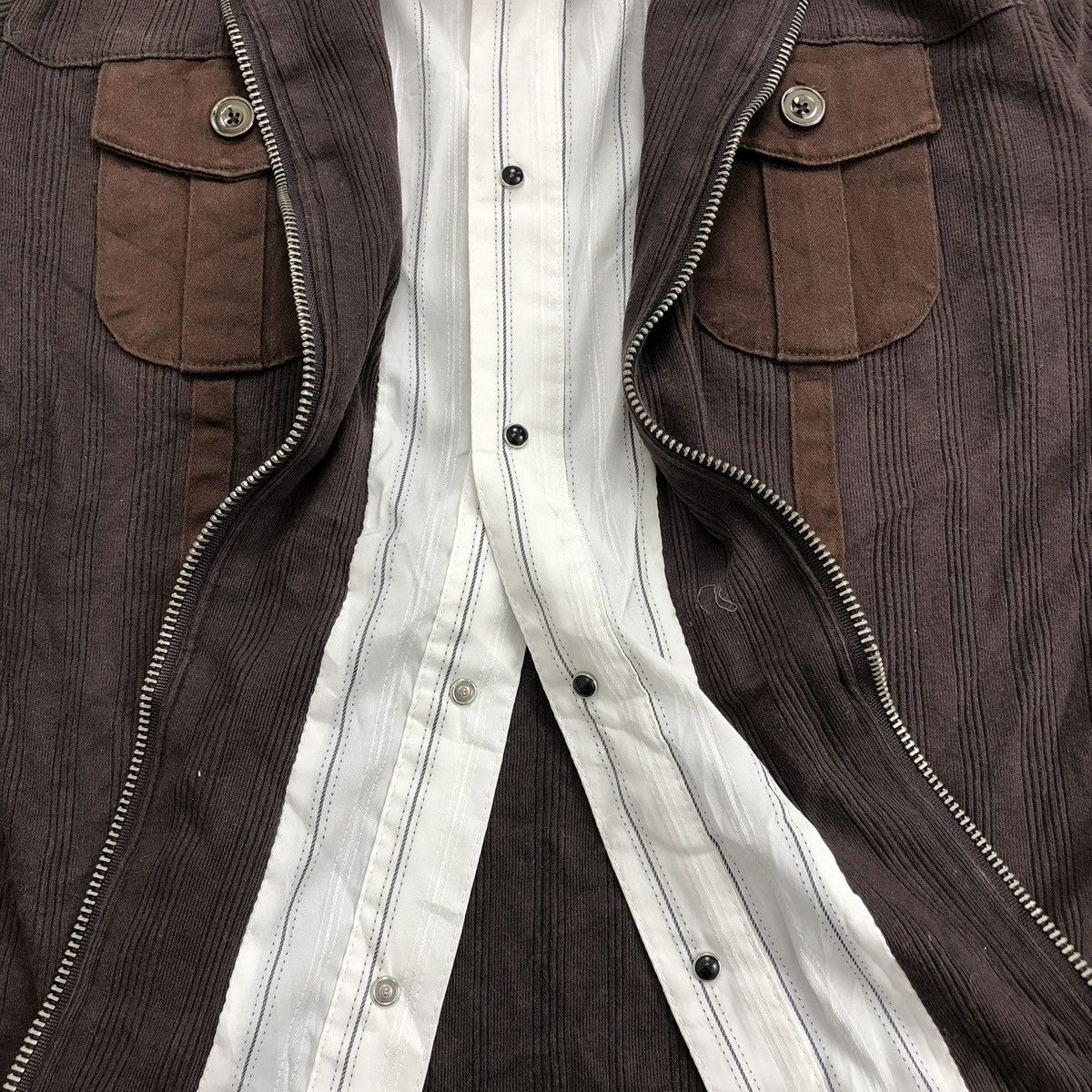 Japanese Brand 2000s Urban Collection Double Layers Punk LGB Grunge Shirt Size US S / EU 44-46 / 1 - 12 Thumbnail
