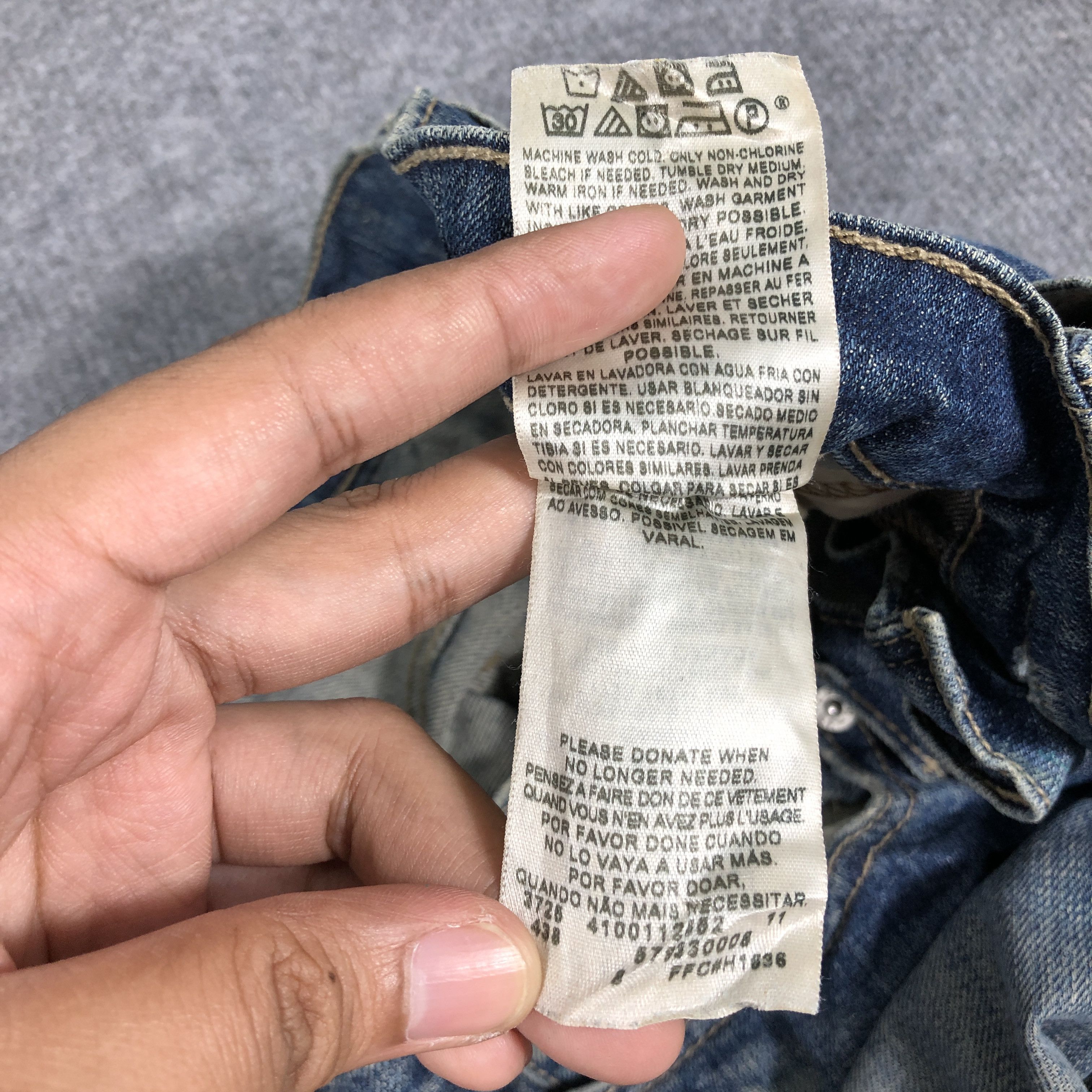 Levi's × Vintage Womens Vintage Levis Jeans Boyfriend Fit L860W Size 33" - 13 Thumbnail