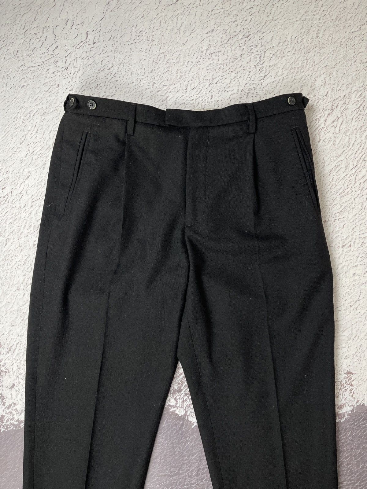 Barena Barena Venezia black wool classic casual pants Size US 34 / EU 50 - 7 Thumbnail