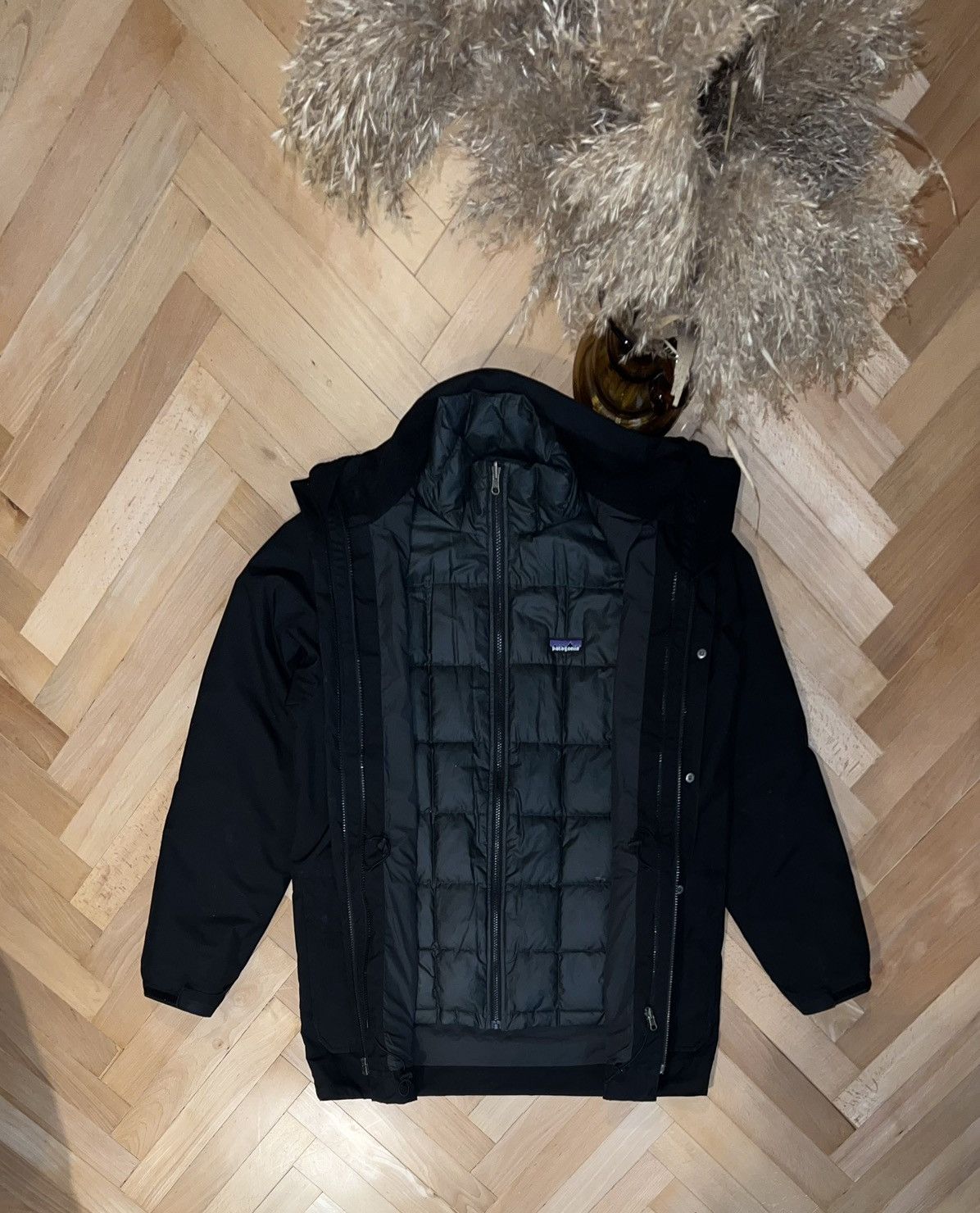 Patagonia × The North Face PATAGONIA VINTAGE DOWN PUFFER JACKET WITH LINED JACKET Size US M / EU 48-50 / 2 - 2 Thumbnail