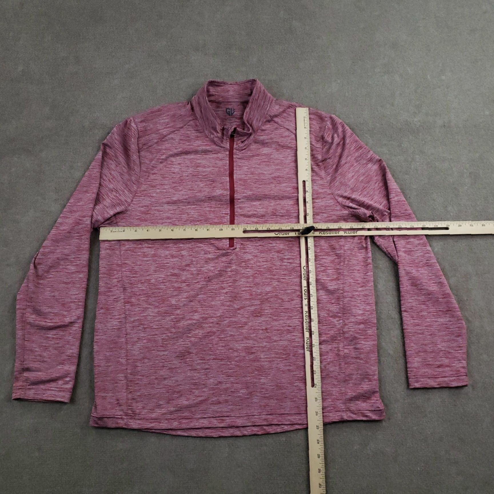 Under Armour Graham Luxe Sweatshirt Men Large Red Mock Neck 1/4 Zip Under armour Lightweight Pullover Shirt Zip N/A Size US L / EU 52-54 / 3 - 2 Thumbnail