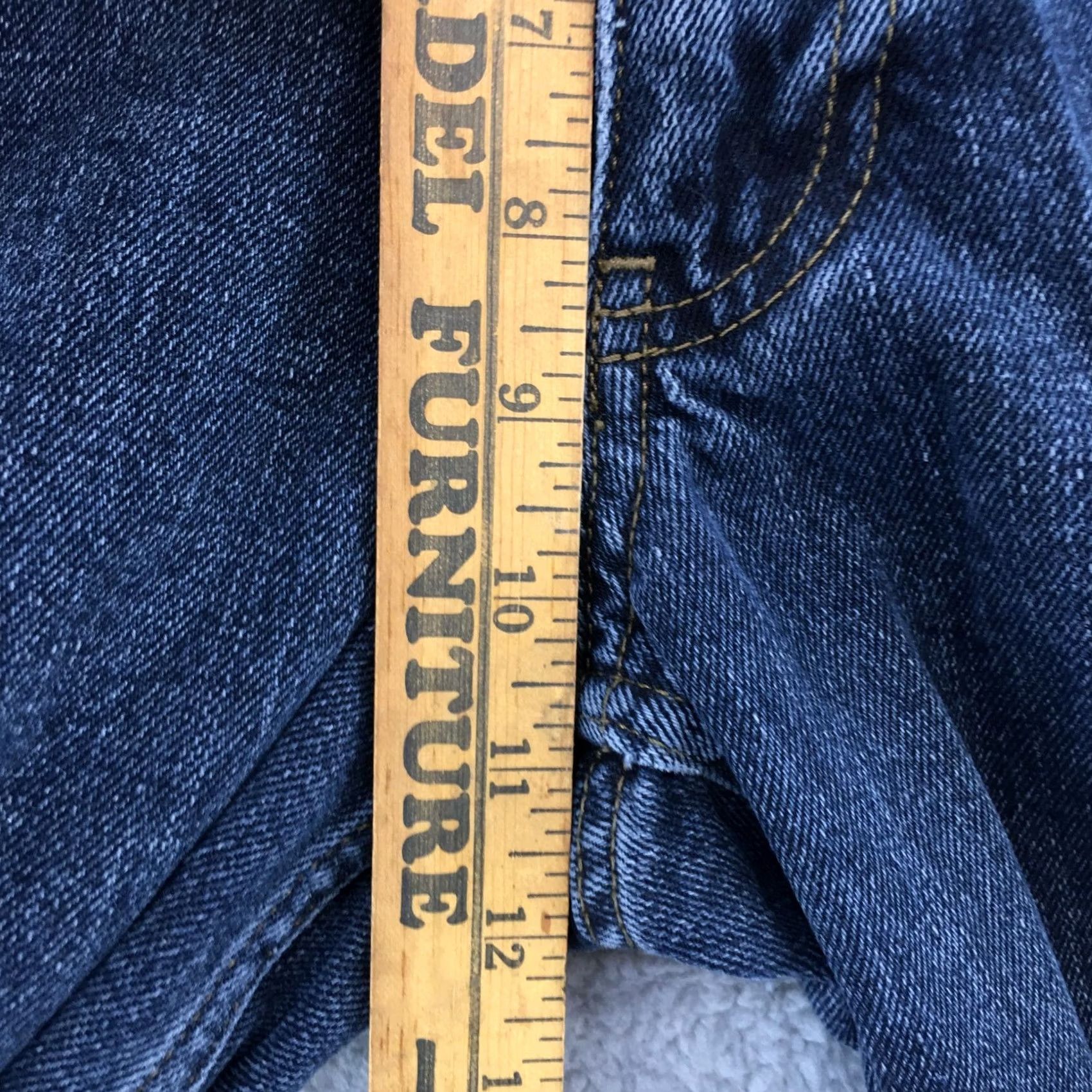 Urban Outfitters Urban Outfitters Mom Jeans - Blue Denim High Rise Zip - 24 Size - Womens Relaxed Fit Size 42" / US 20 - 7 Thumbnail