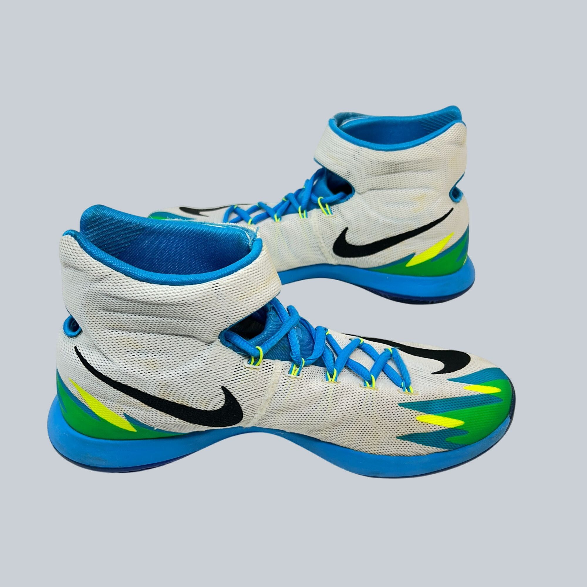 Nike Nike Zoom HyperRev White Vivid Blue' 630913-100 Mens Sz 10.5 Size US 10.5 / EU 43-44 - 7 Thumbnail