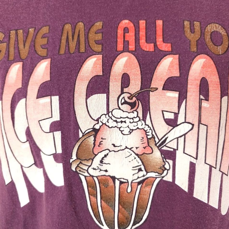 Gildan VINTAGE Gildan T-Shirt Mens Size S Red Blue Bunny Ice Cream Snack Tee Dessert 90s Y2K Mens Size US S / EU 44-46 / 1 - 3 Thumbnail