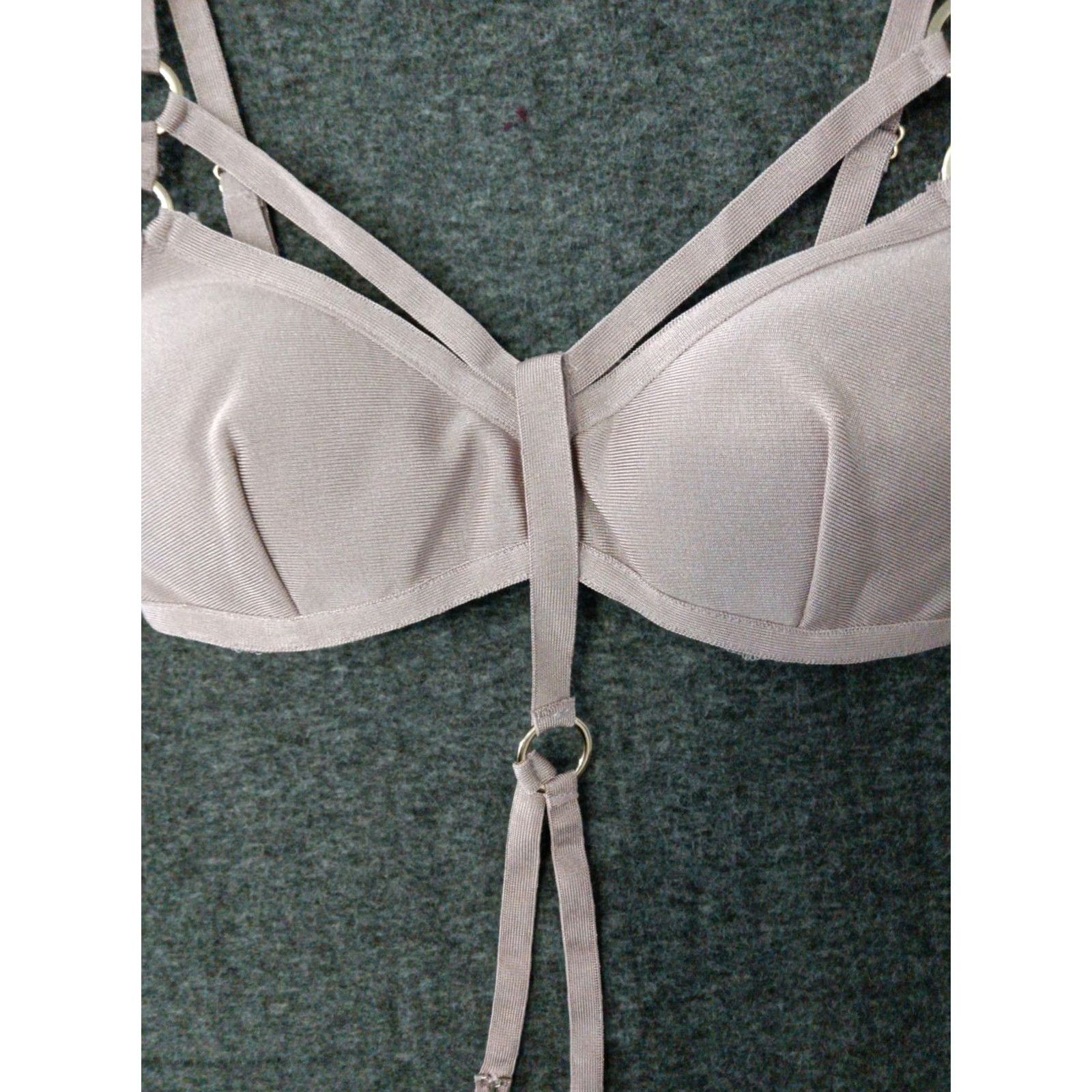 Vintage Codigo Lively Light Pink Y Ring Padded Wireless Bra Size S Size ONE SIZE - 3 Thumbnail