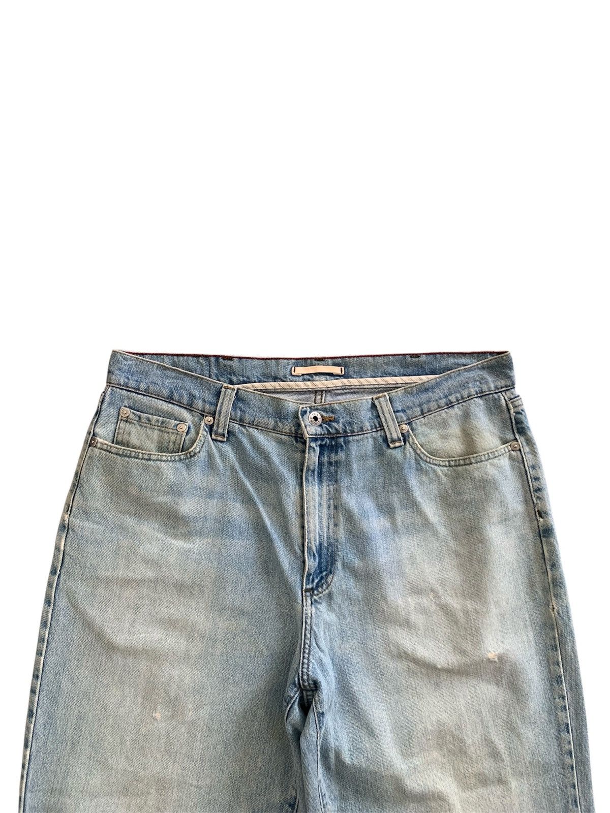 L.L. Bean Vintage LL Bean Natural fit Distressed Faded Jeans Size US 36 / EU 52 - 4 Thumbnail