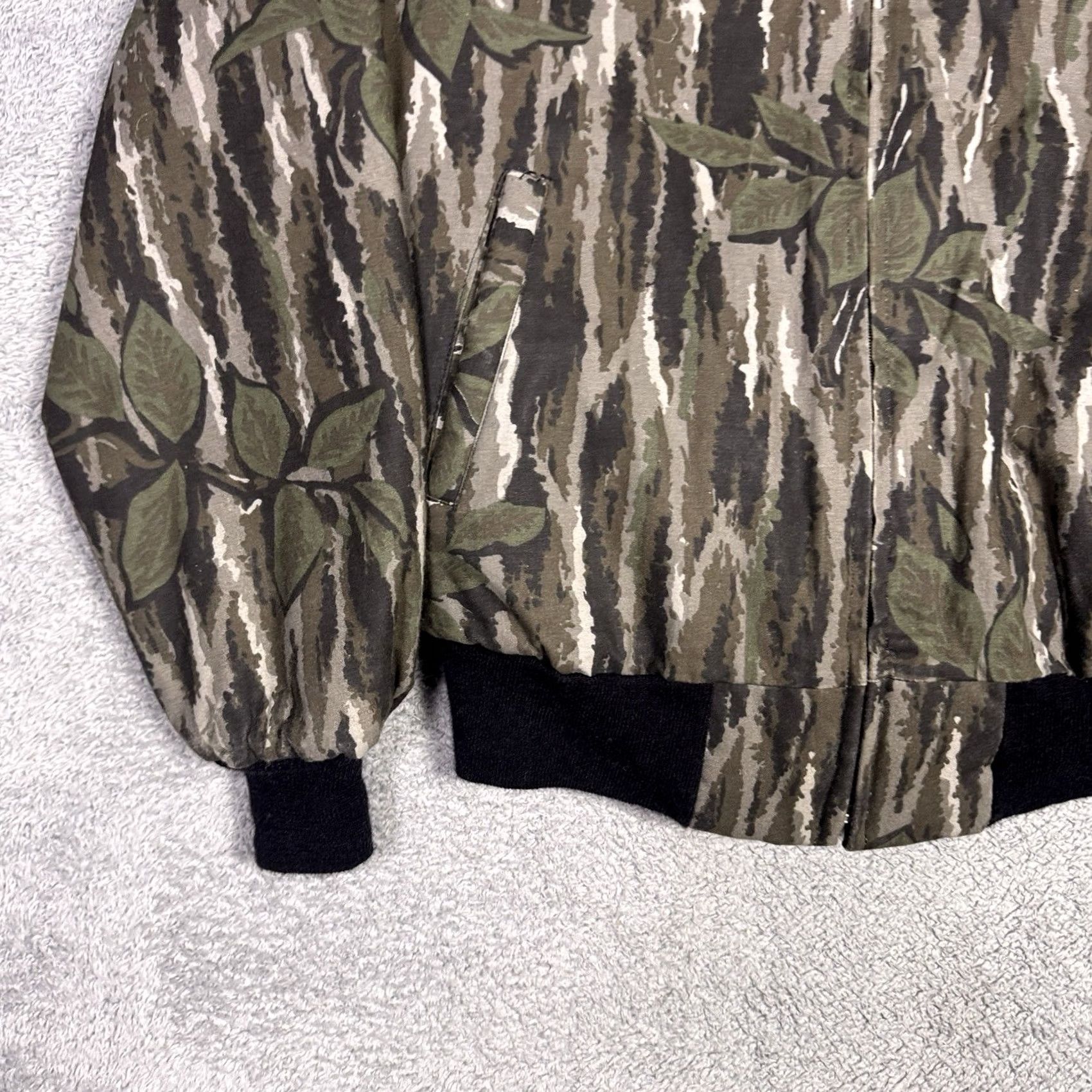 AMO VINTAGE Jacket Mens M Full Foliage Bomber USA Made Camo Empire Insulated Wear Size US M / EU 48-50 / 2 - 2 Thumbnail