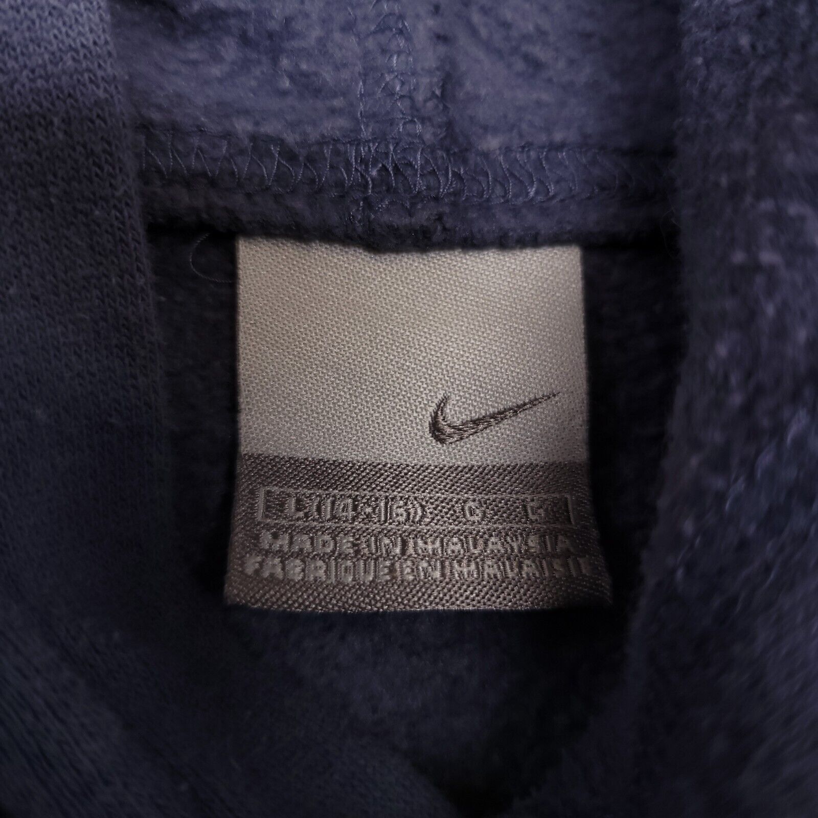 Nike Nike Swoosh Casual Pullover Hoodie Mens Size Large L Blue Size US L / EU 52-54 / 3 - 3 Thumbnail
