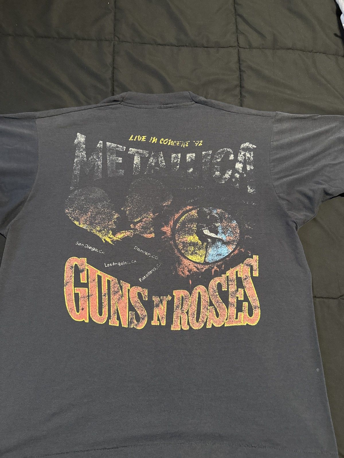 Guns N' Roses Guns N’ Roses x Metallica vintage t-shirt Size US XL / EU 56 / 4 - 2 Thumbnail
