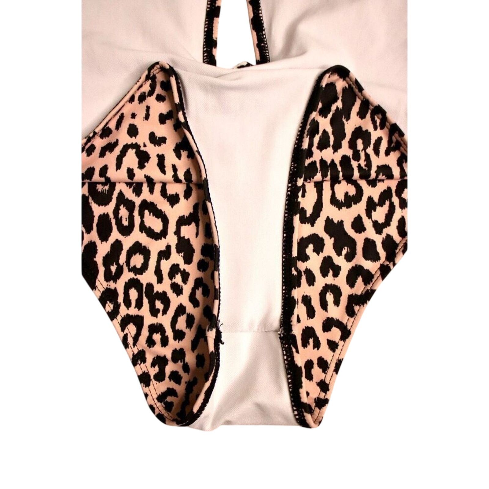 Shein Shein Cheetah Print Deep Plunge 1pc Swimsuit SMALL Baddie Size S / US 4 / IT 40 - 7 Thumbnail