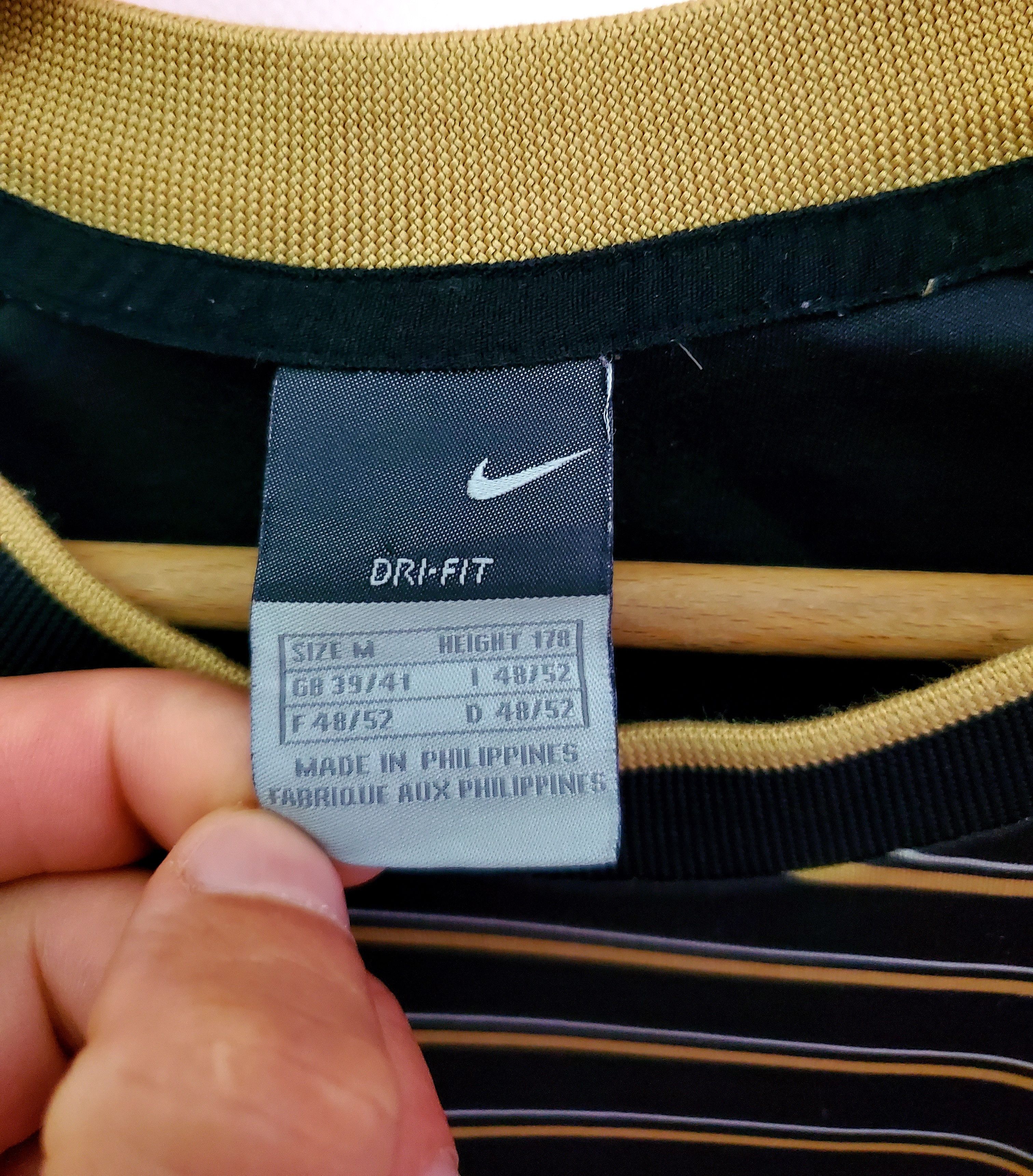 Nike × Vintage Vintage NIKE Y2K DRILL VISUAL BIG LOGO ideal condition M Size US M / EU 48-50 / 2 - 3 Thumbnail