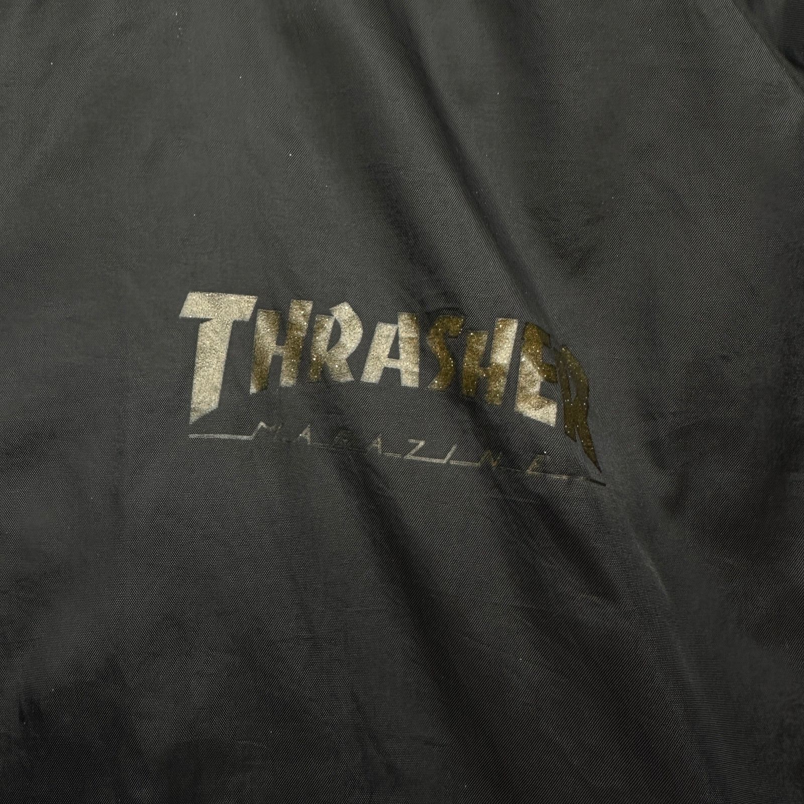 Thrasher Thrasher Pentagram Coach Jacket XL Black Lined Snap Button Size US XL / EU 56 / 4 - 10 Thumbnail