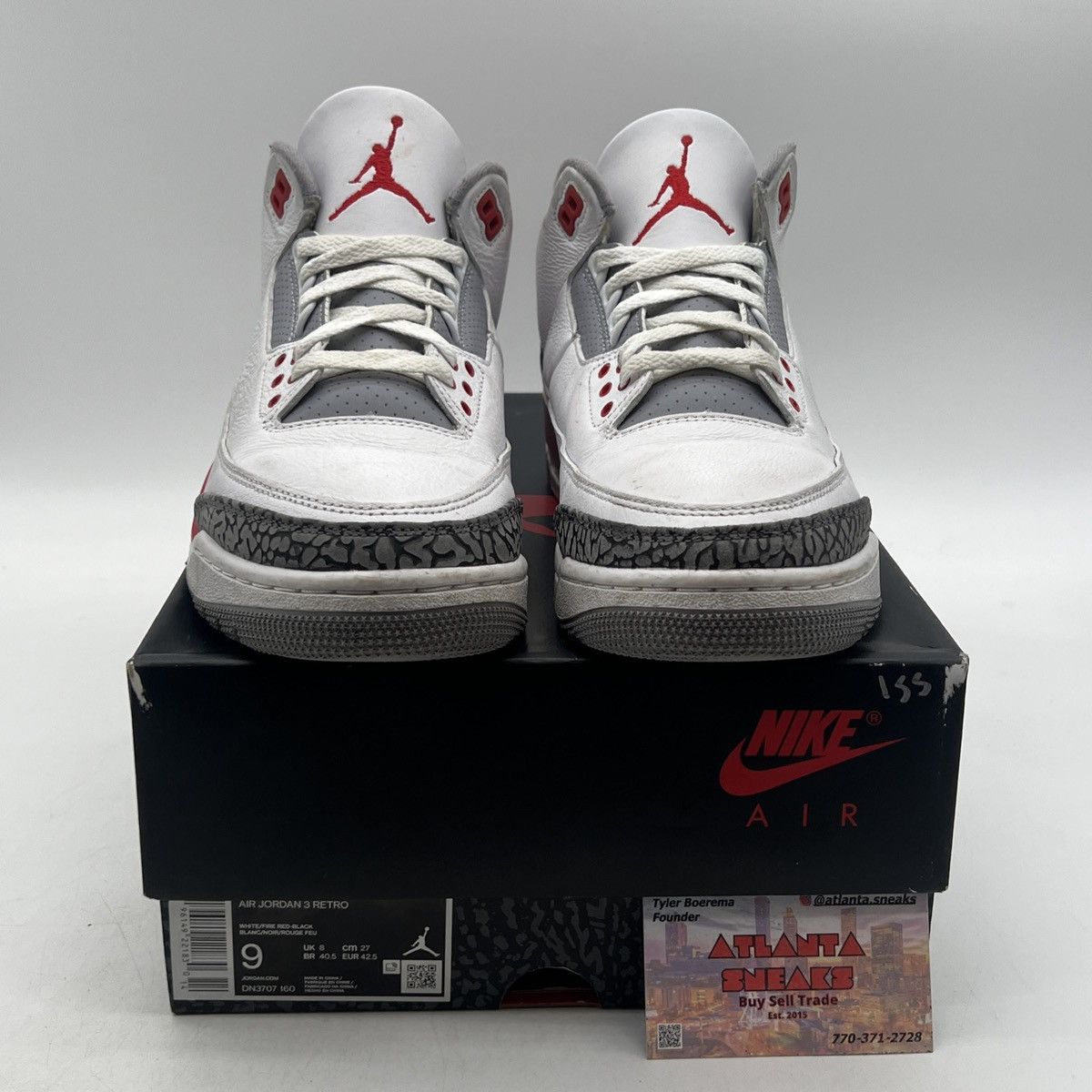 Jordan Brand Air Jordan 3 Fire Red Size US 9 / EU 42 - 2 Thumbnail