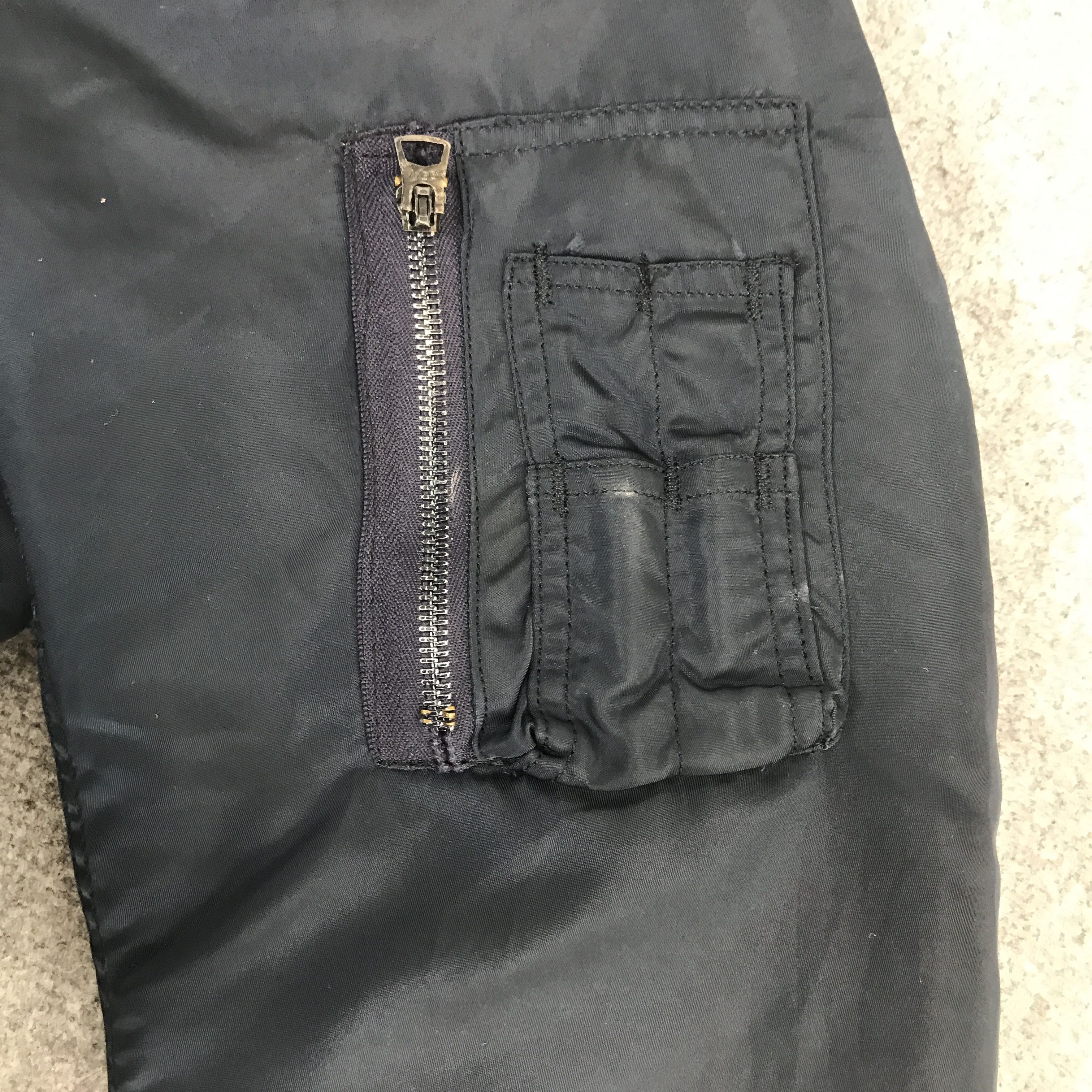 Vintage Vtg flyer's man intermediate Ma-1 Bomber jacket Size US XL / EU 56 / 4 - 10 Thumbnail